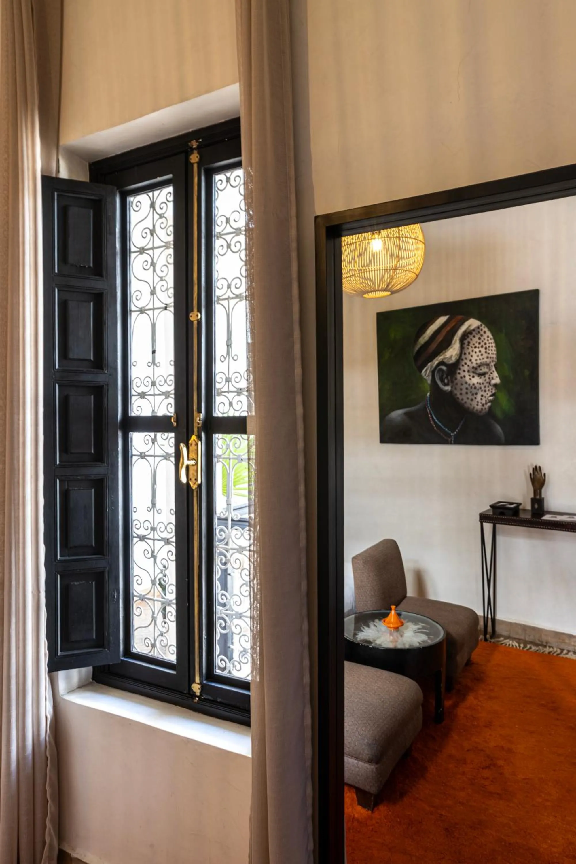 Seating area in Riad O