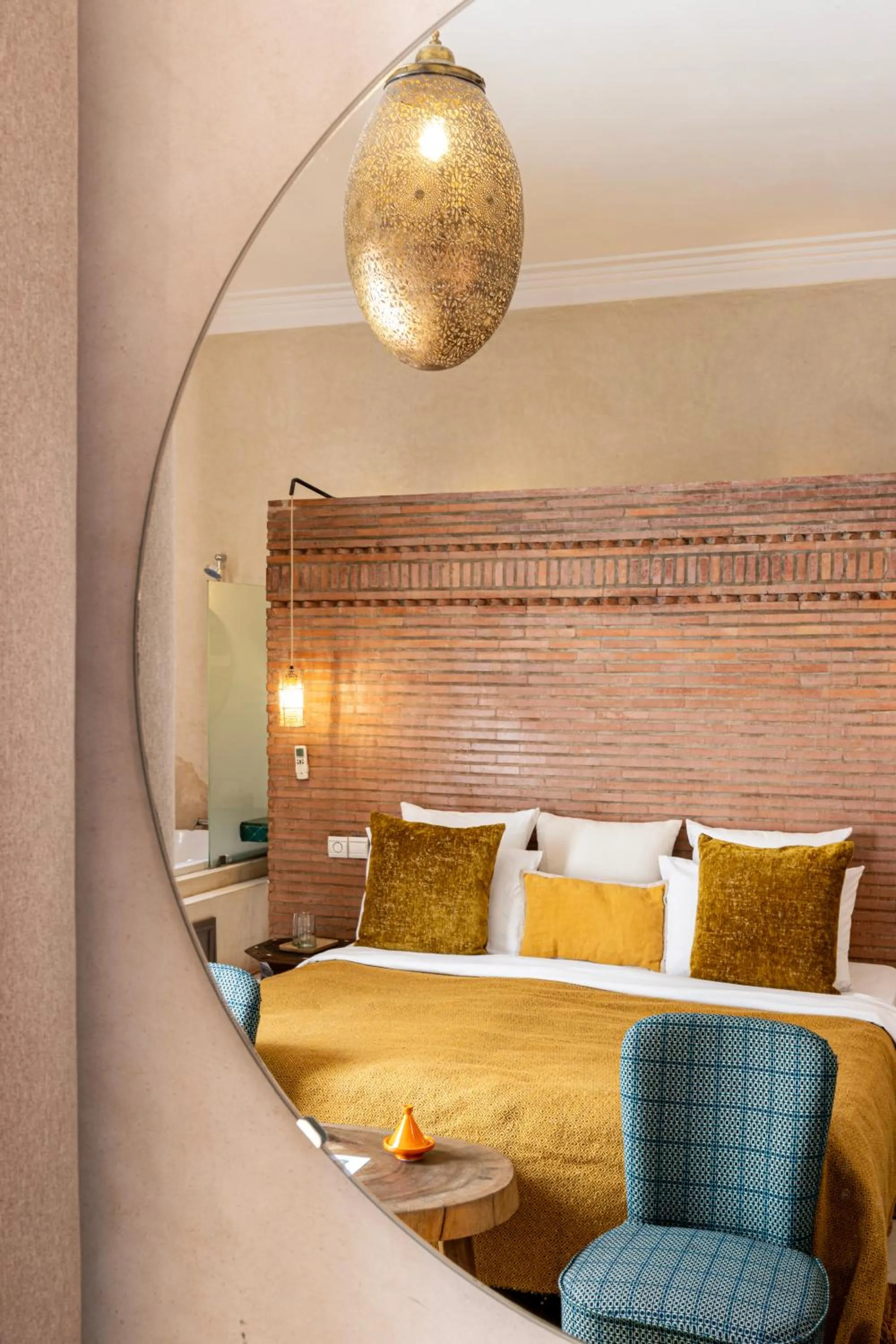 Bed in Riad O