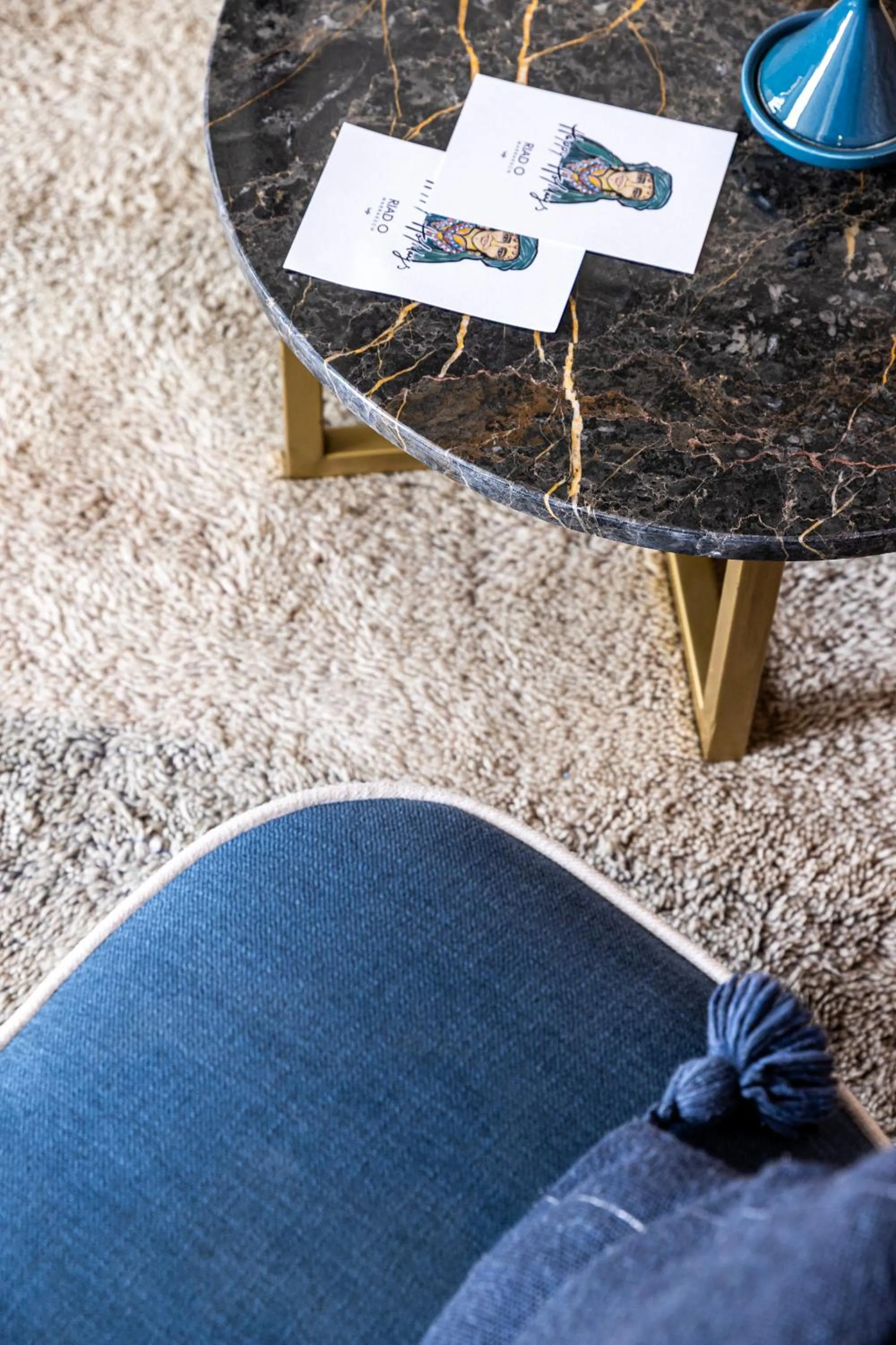 Seating area in Riad O