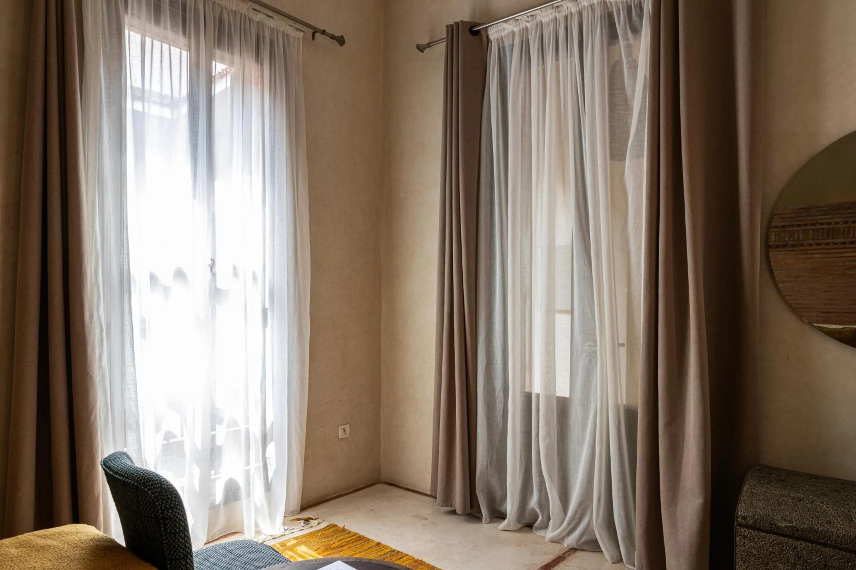 Seating area in Riad O