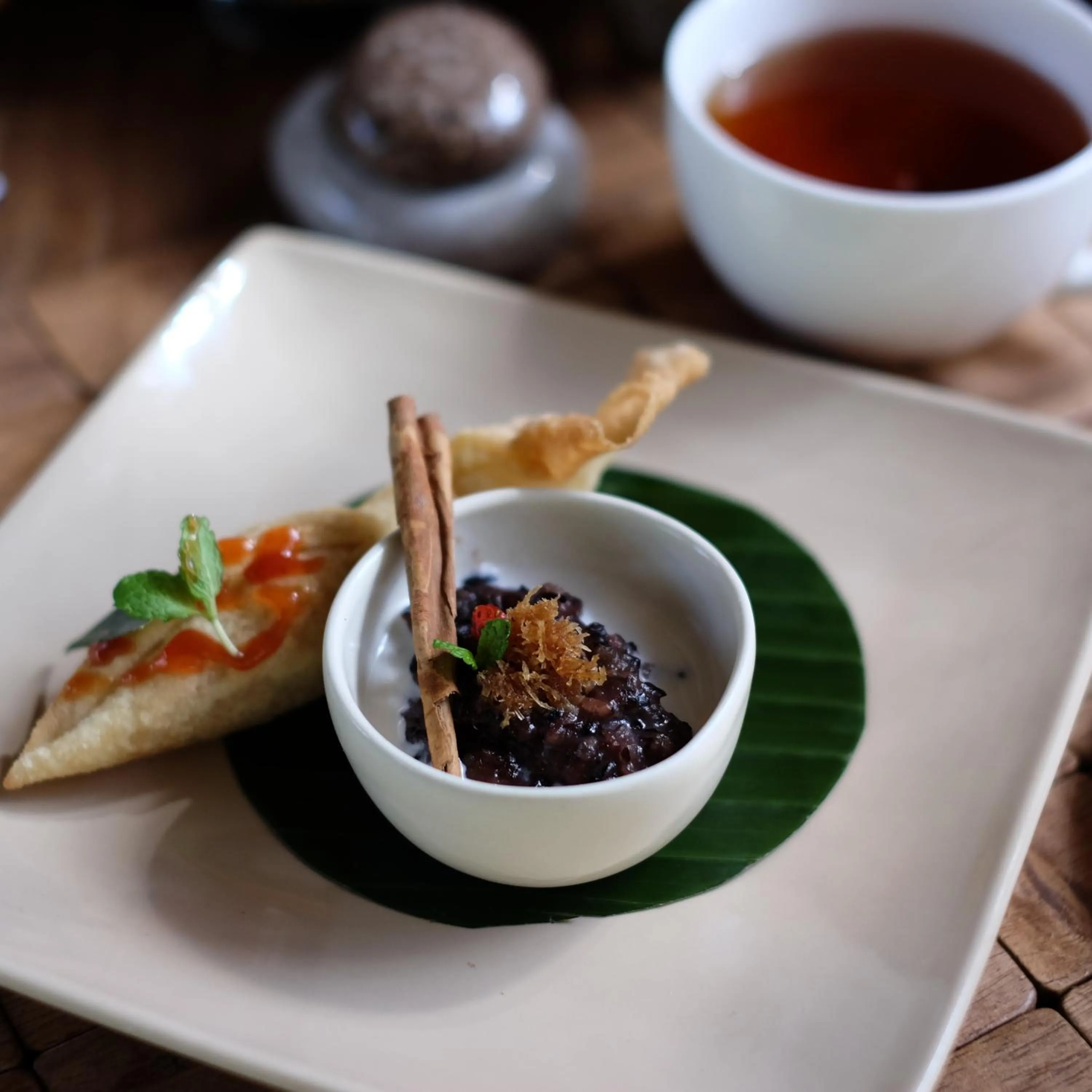 Food in Alaya Dedaun Kuta