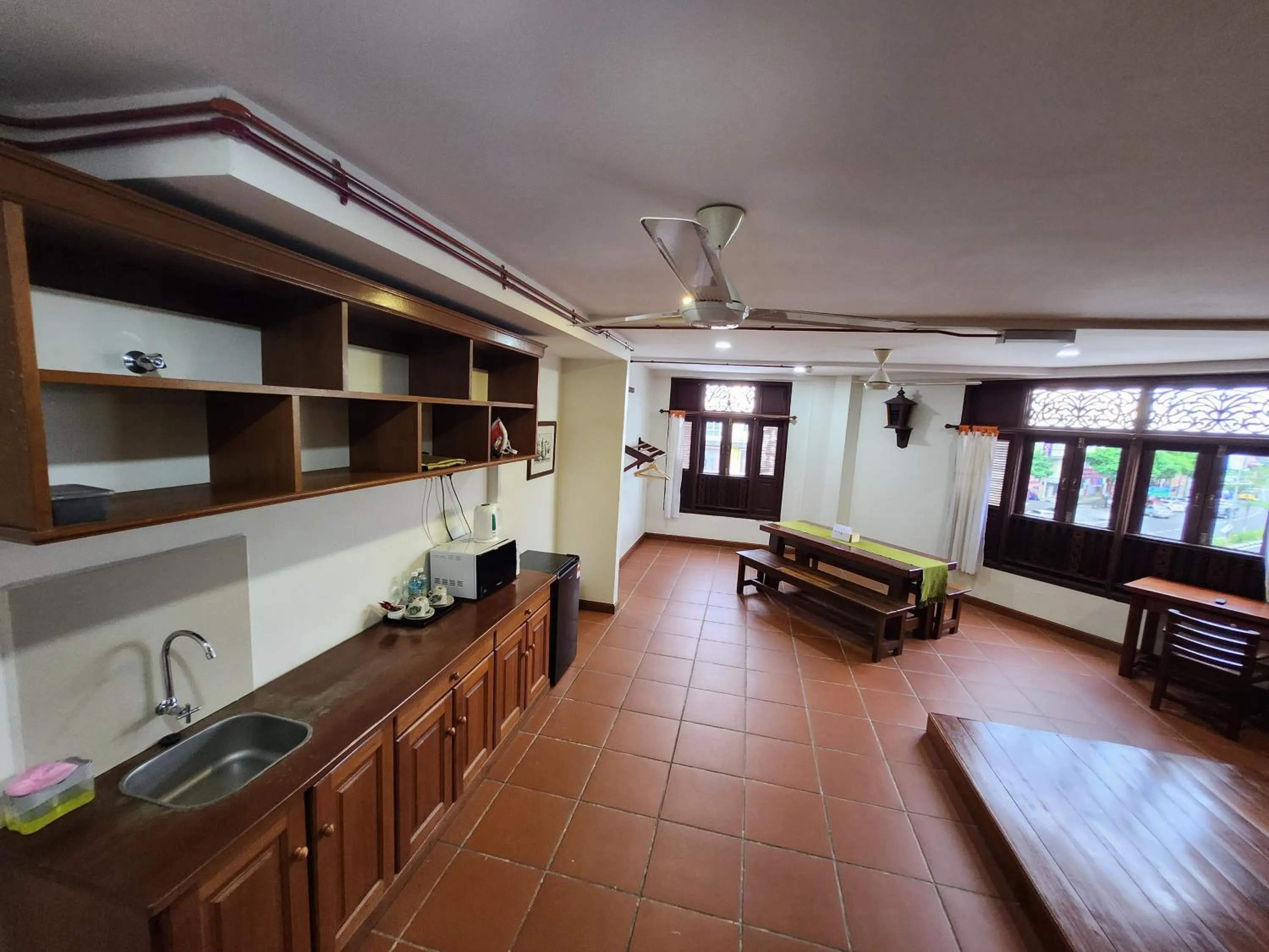 Seating area in Uptown Eco Hotel