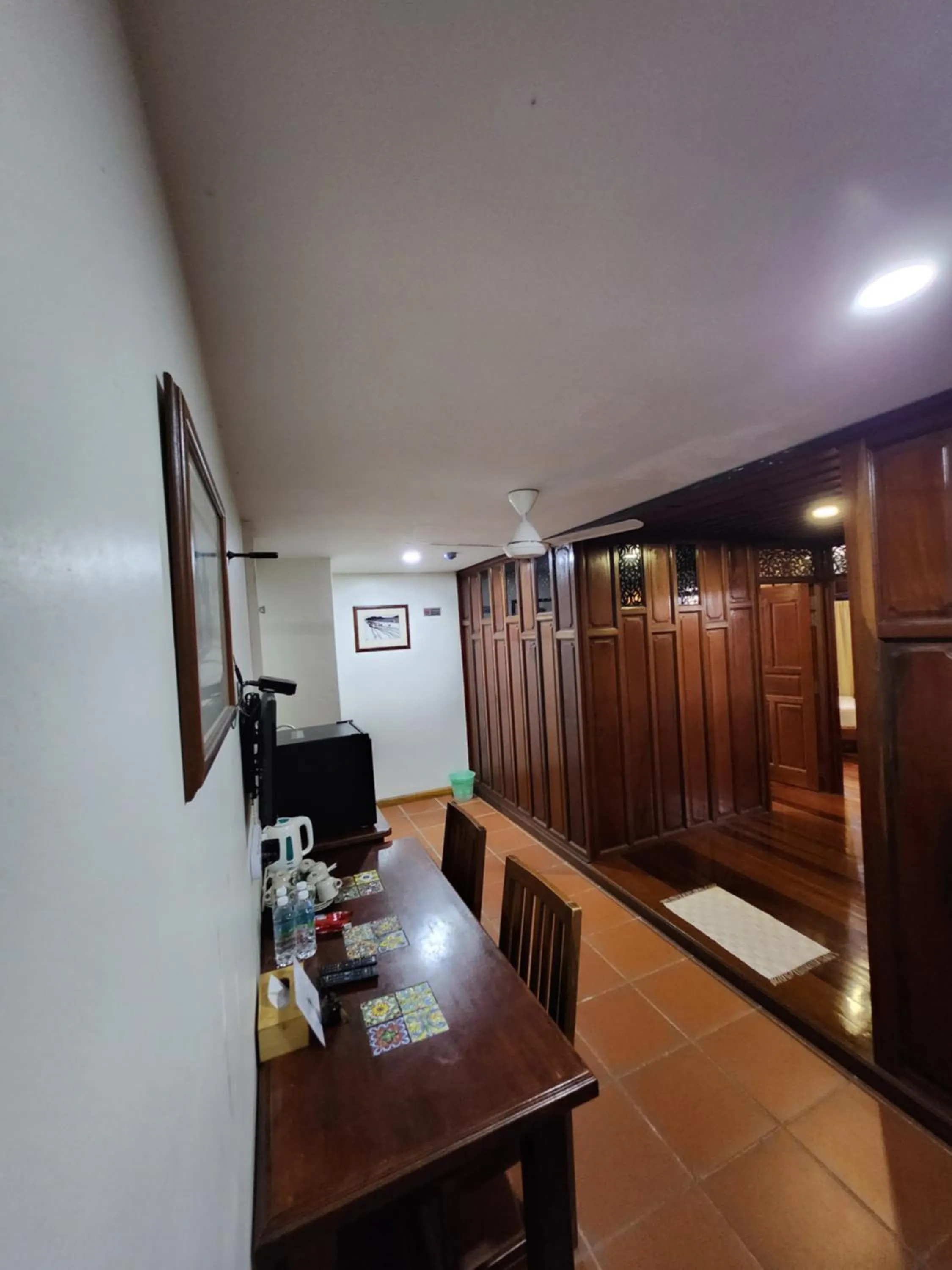 Seating area in Uptown Eco Hotel