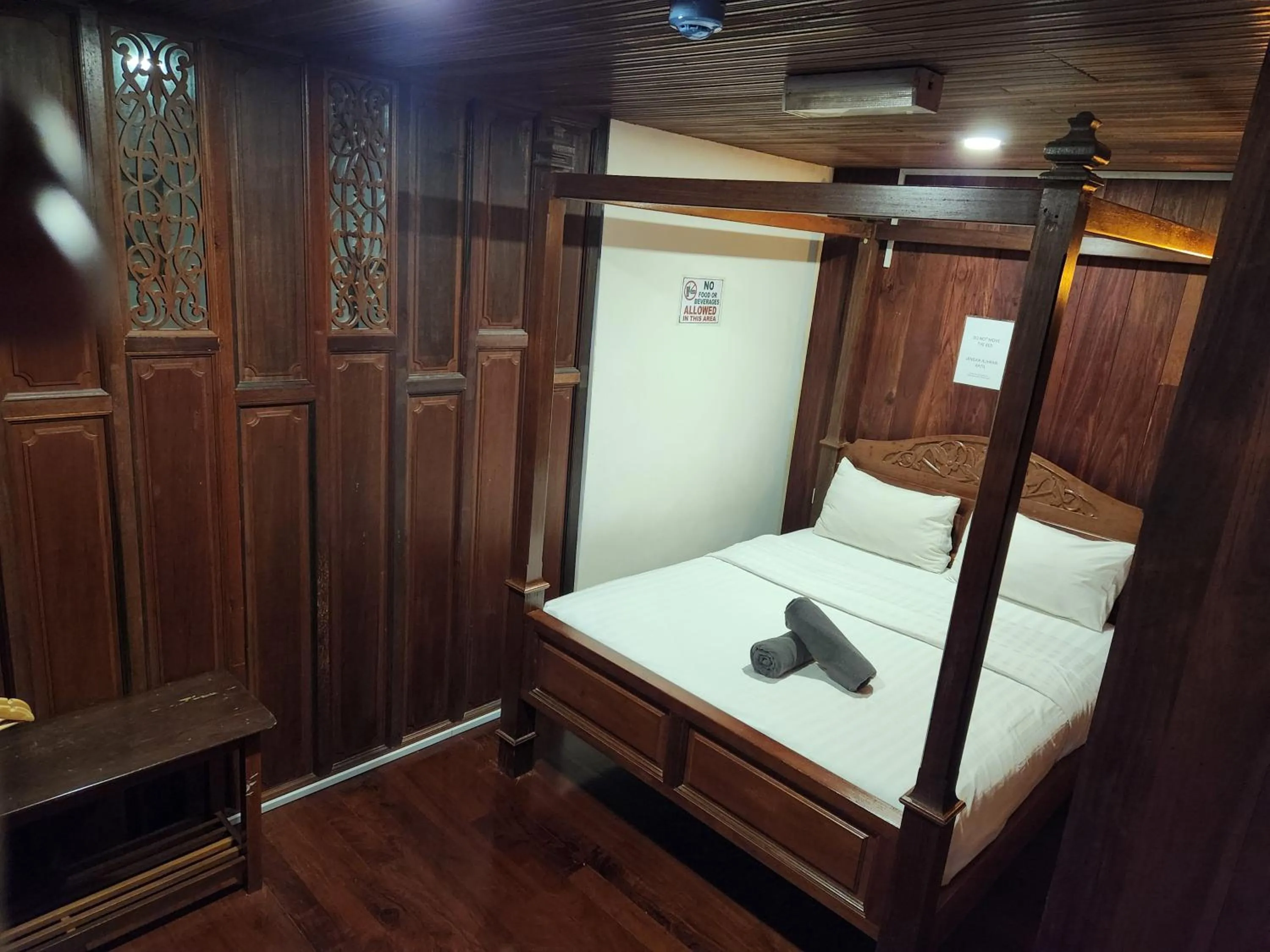 Bed in Uptown Eco Hotel