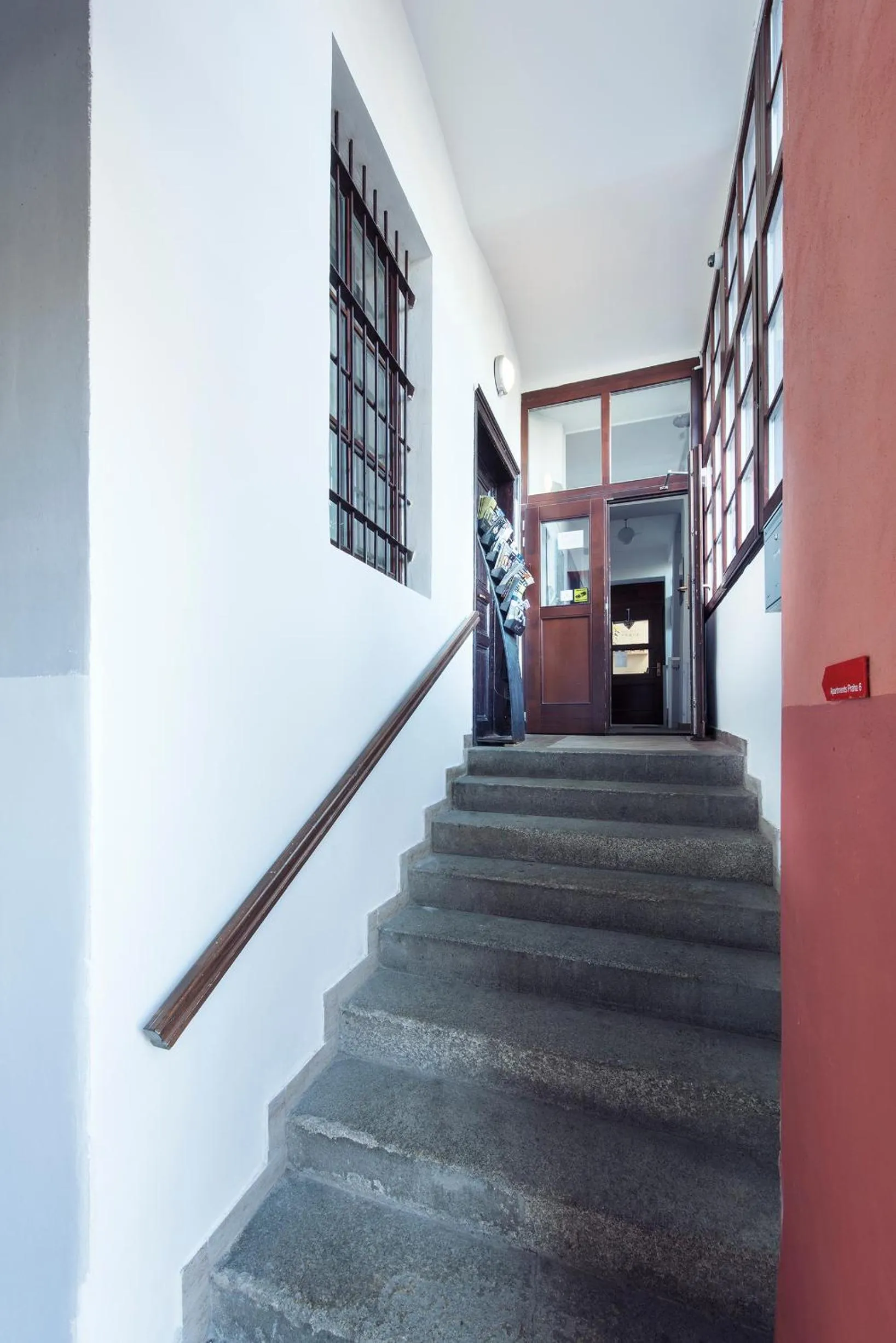 Facade/entrance in Family Apartments Praha 6