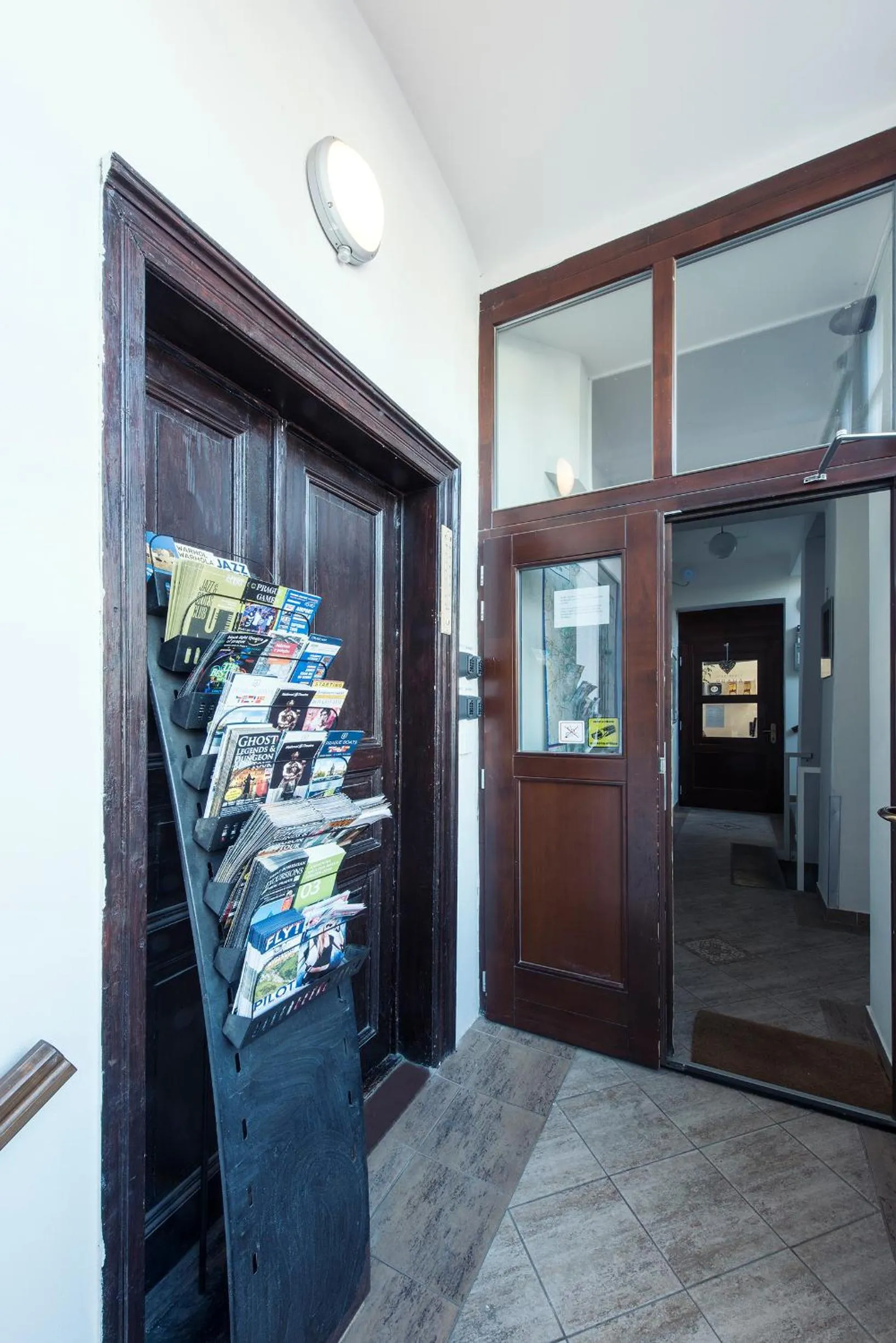 Facade/entrance in Family Apartments Praha 6