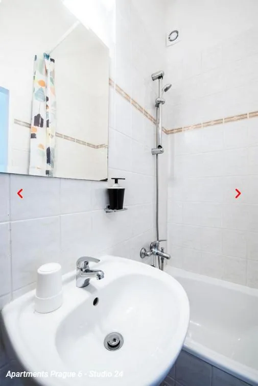Bathroom in Family Apartments Praha 6