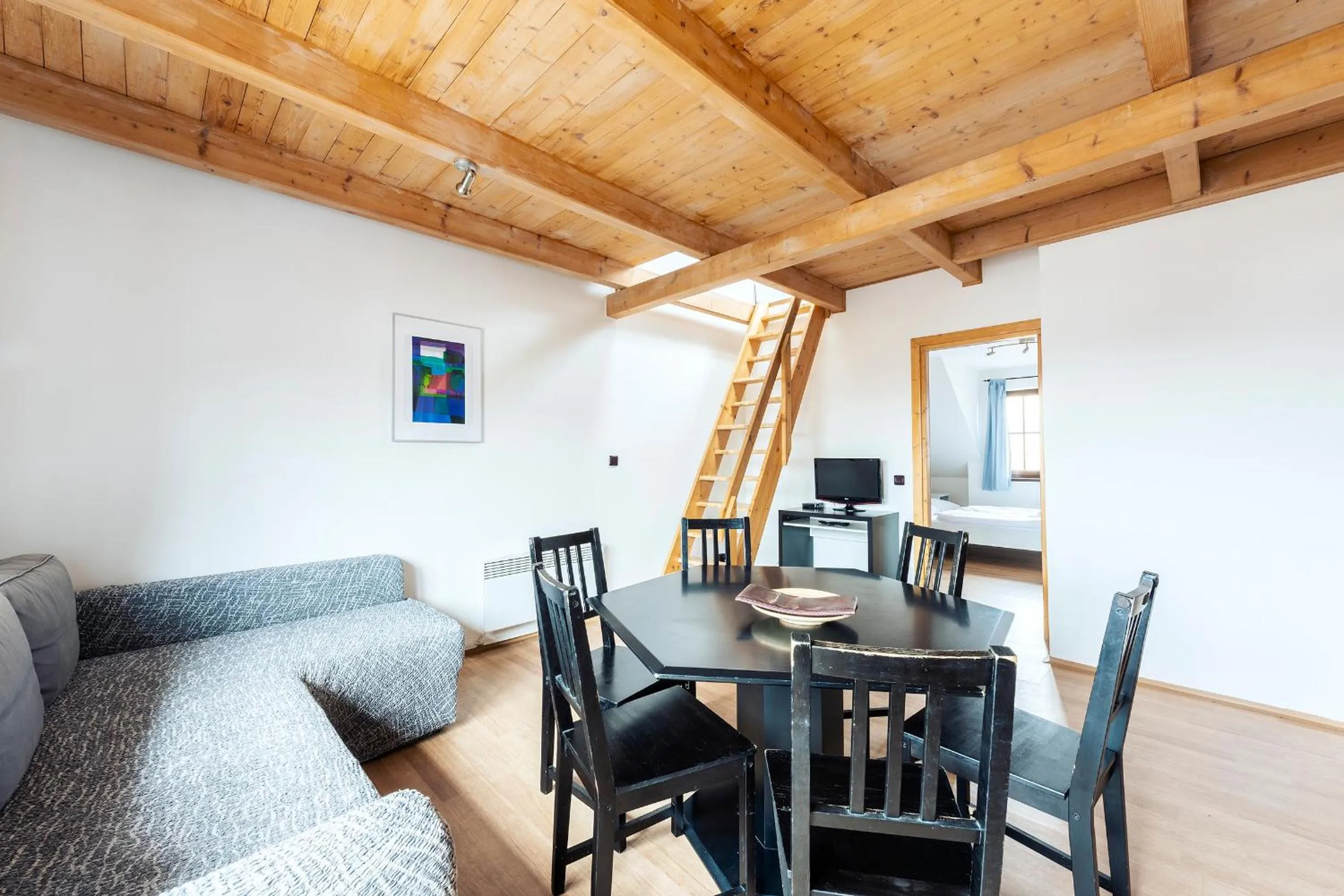 Living room in Family Apartments Praha 6