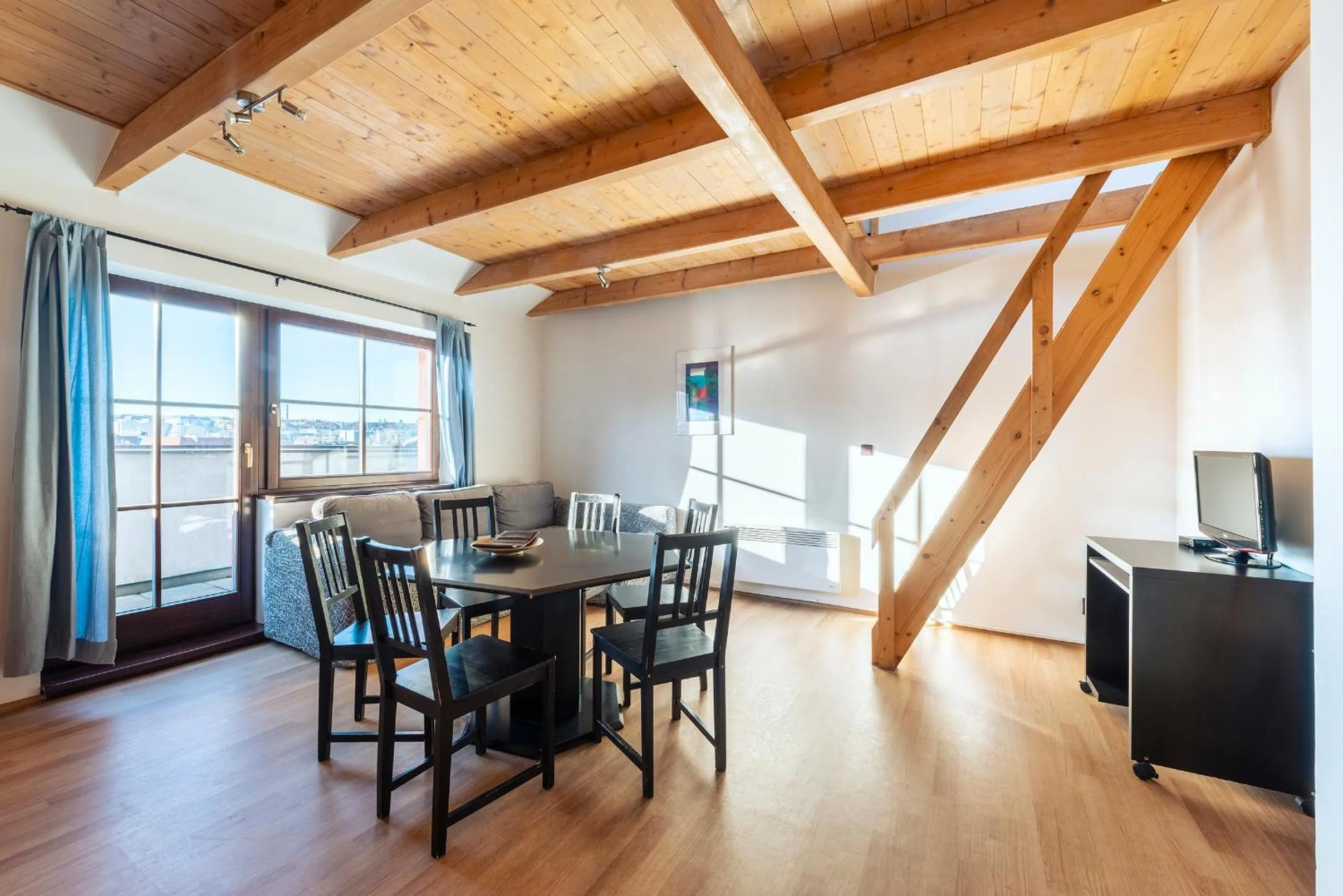 Balcony/Terrace in Family Apartments Praha 6