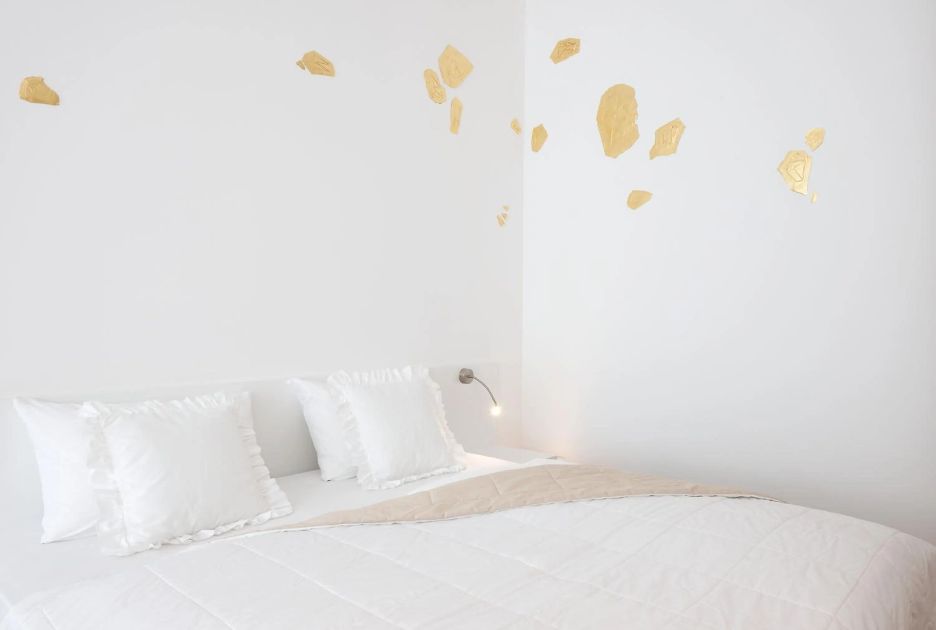 Bed in Boutique Hotel Imperialart