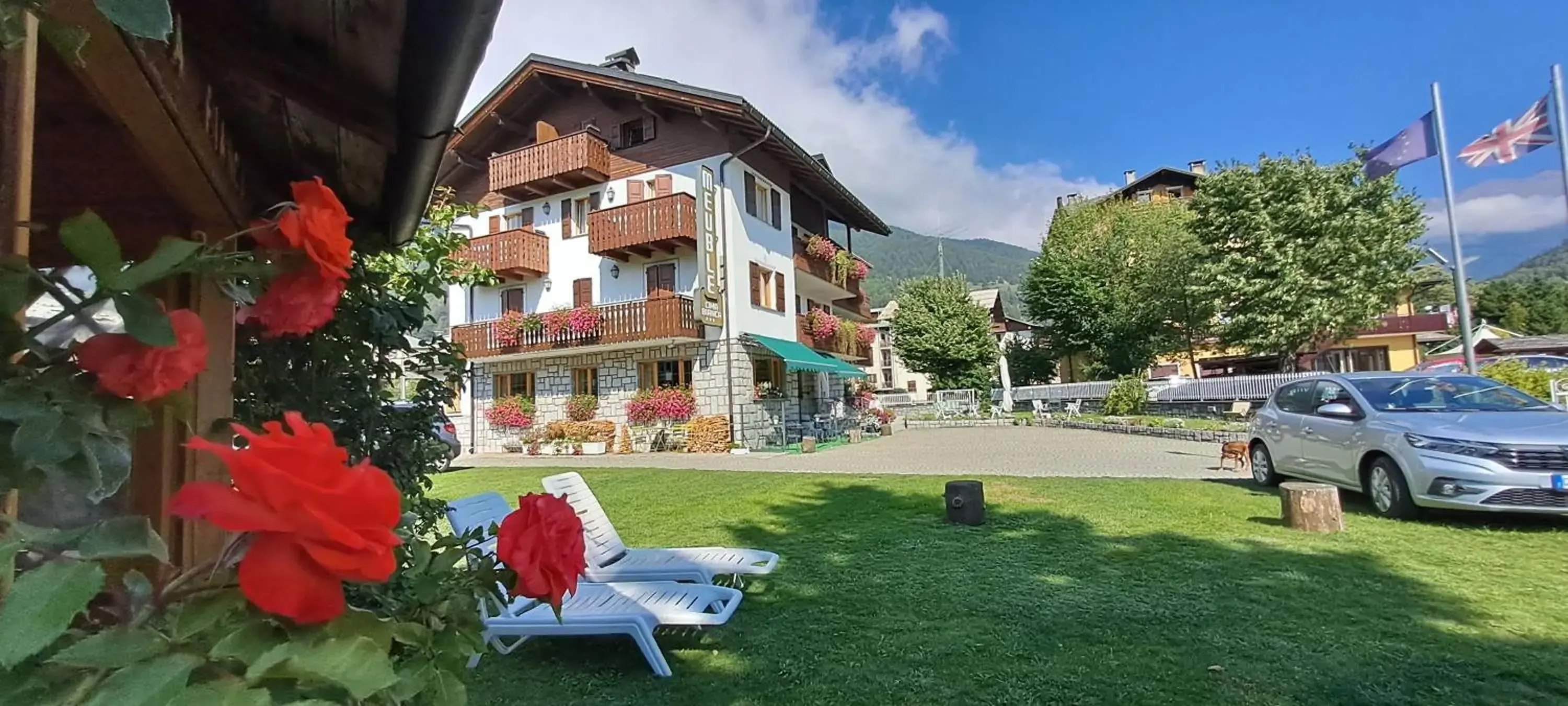 Property building in Meublè Cima Bianca Garni Property building in Meublè Cima Bianca Garni