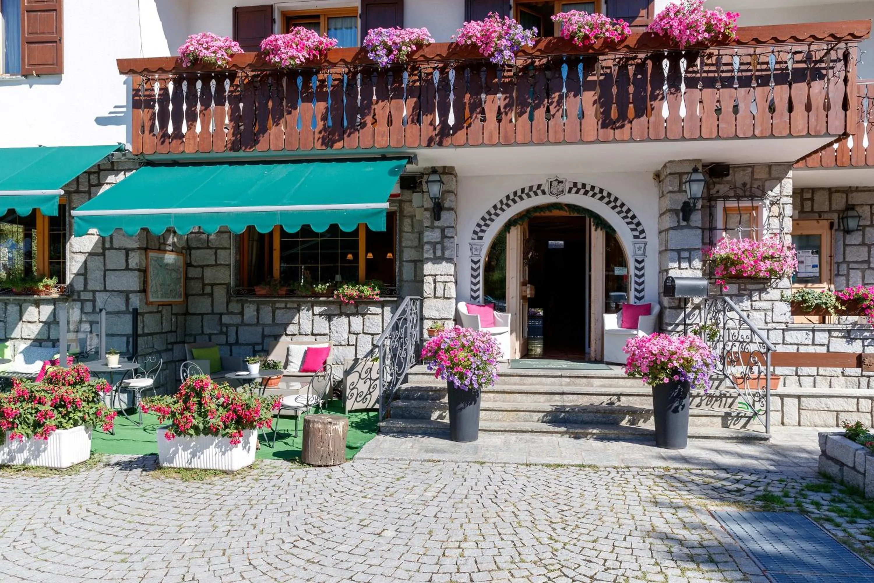 Property building in Meublè Cima Bianca Garni