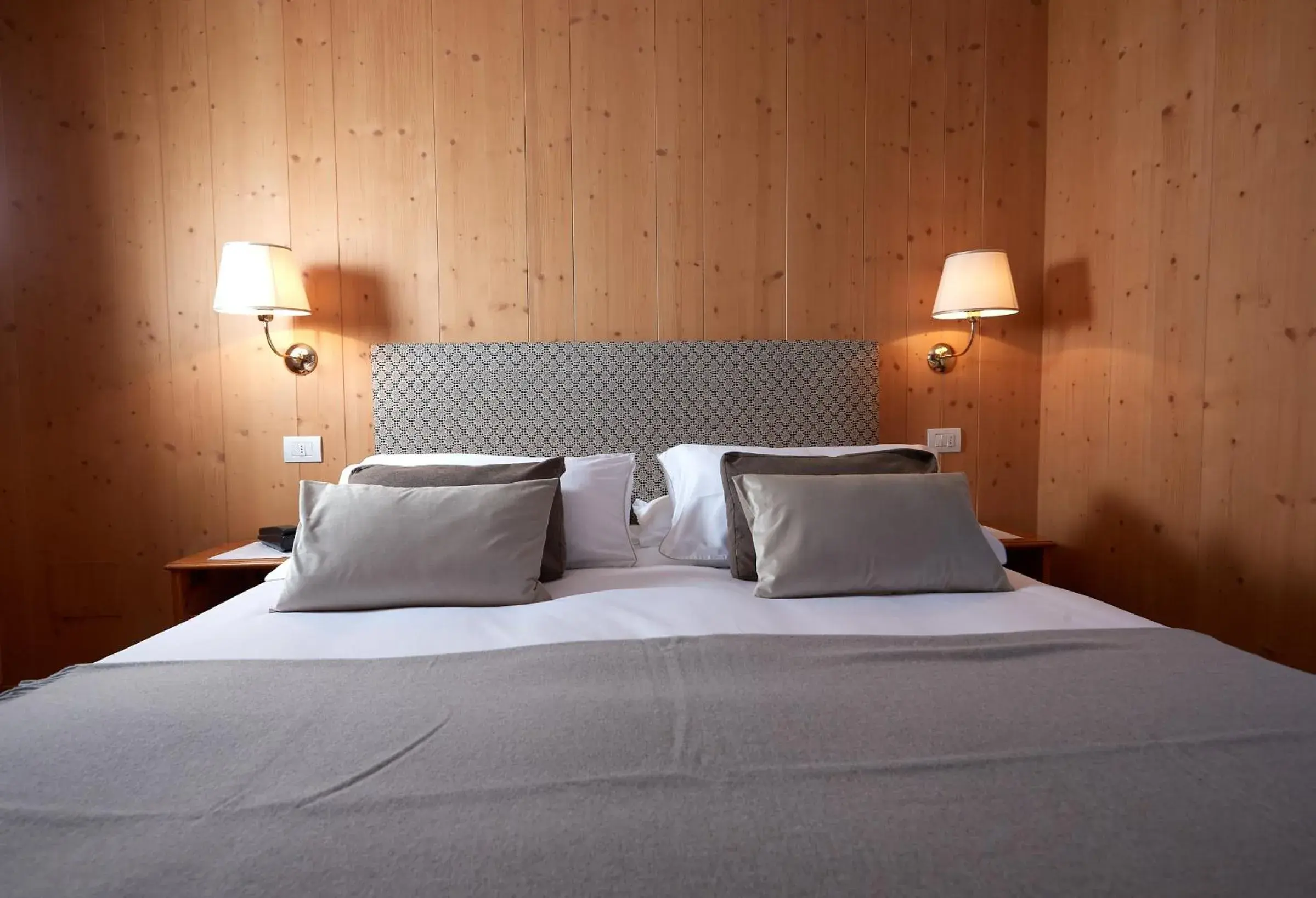 Bedroom, Bed in Meublè Cima Bianca Garni Bedroom, Bed in Meublè Cima Bianca Garni