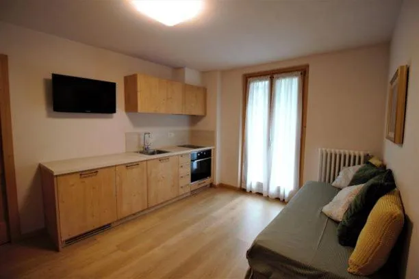 Living room in Meublè Cima Bianca Garni