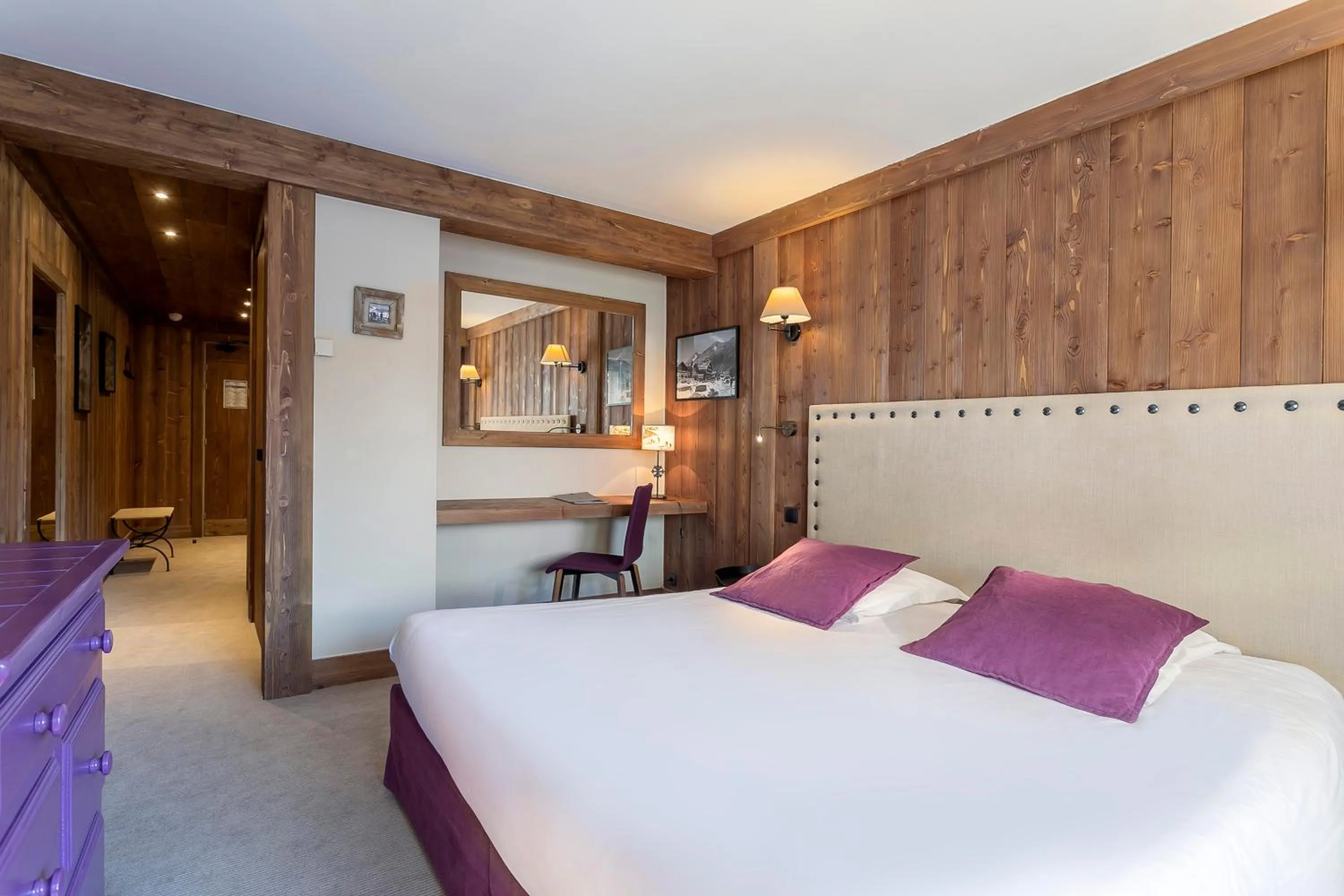 Bed in Hotel Kandahar