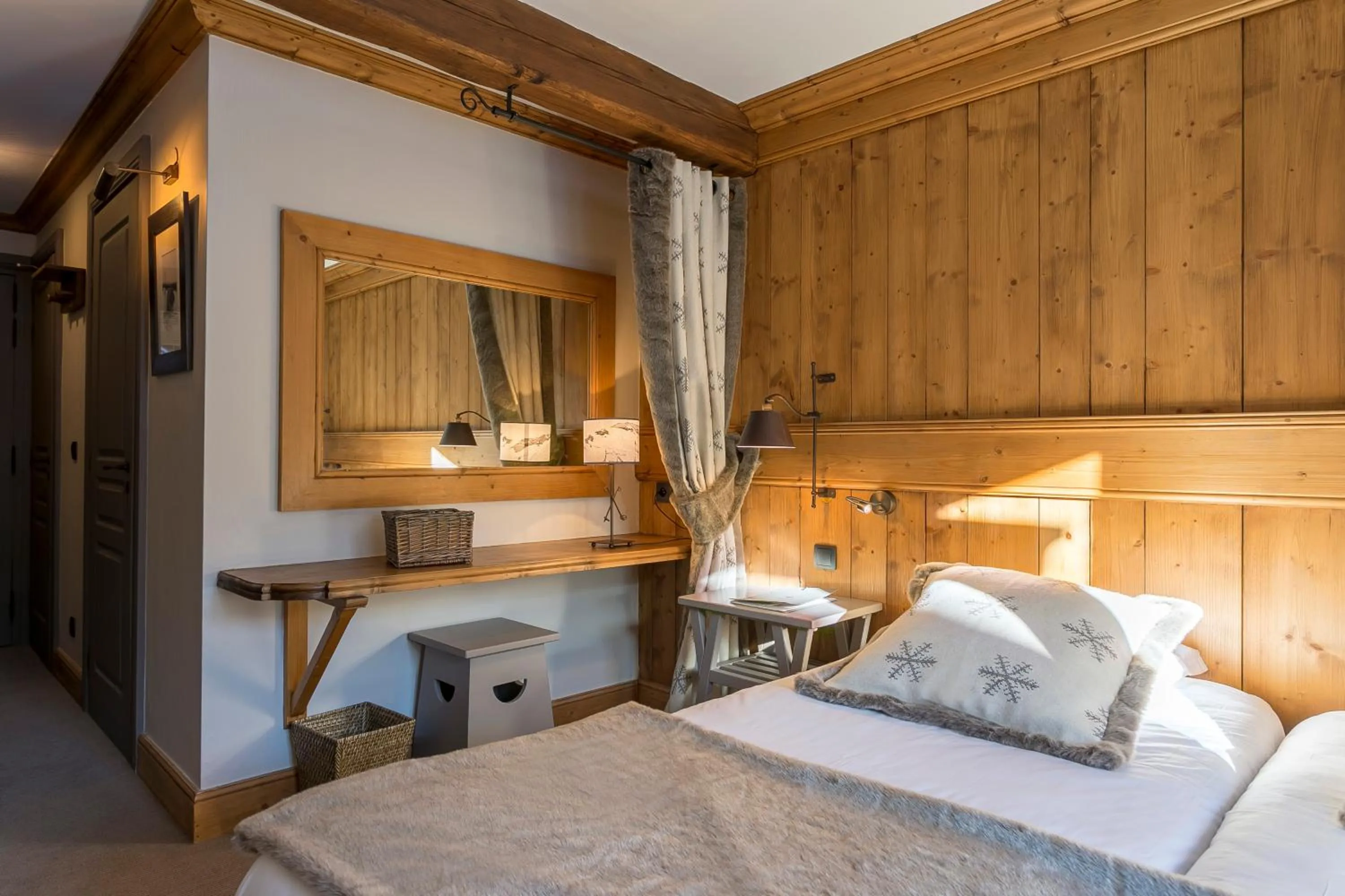 Bed in Hotel Kandahar