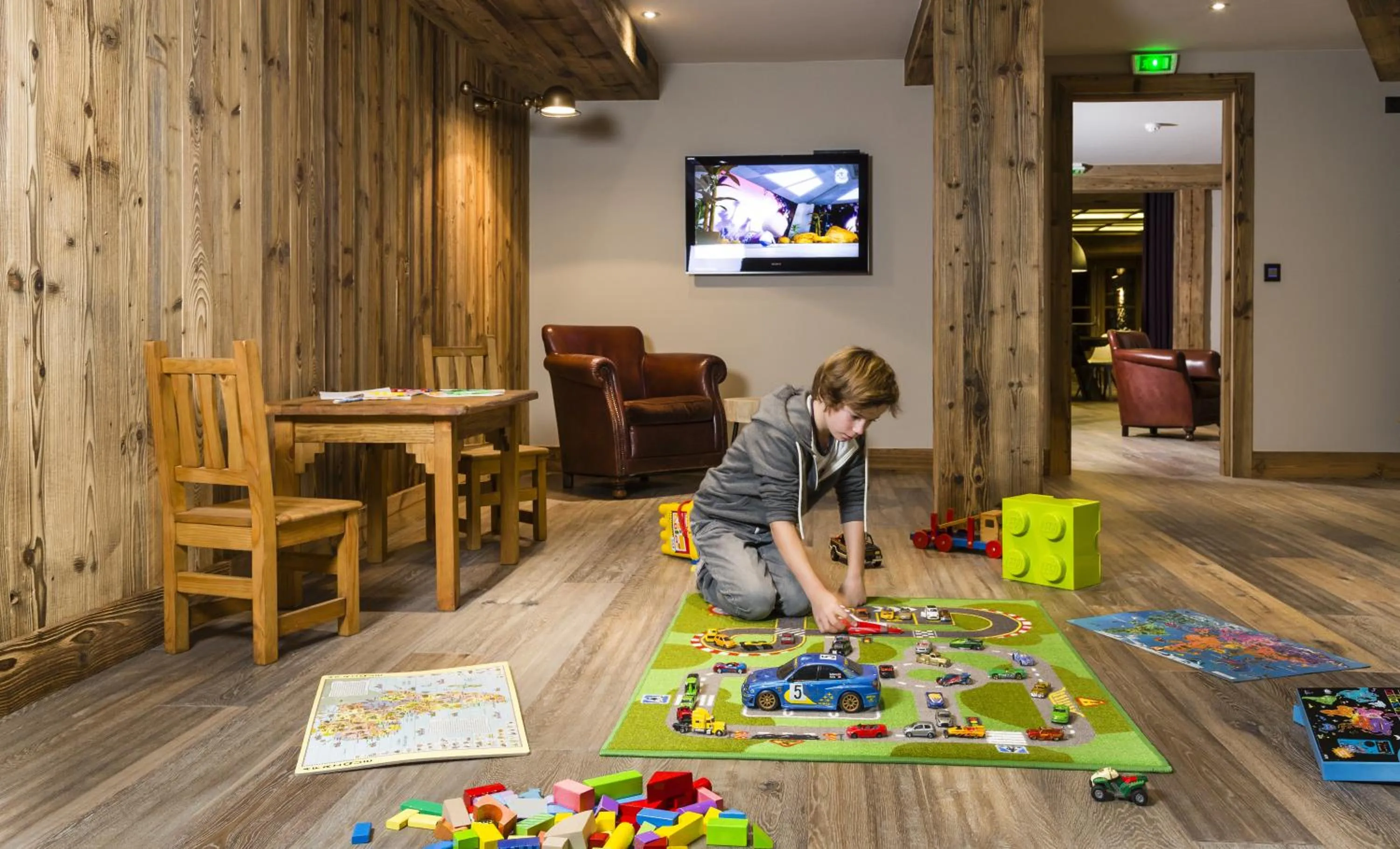 Game Room in Hotel Kandahar