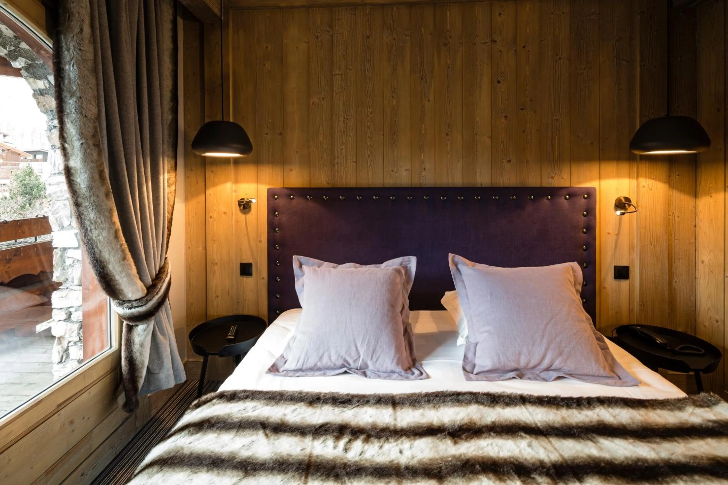 Bed in Hotel Kandahar