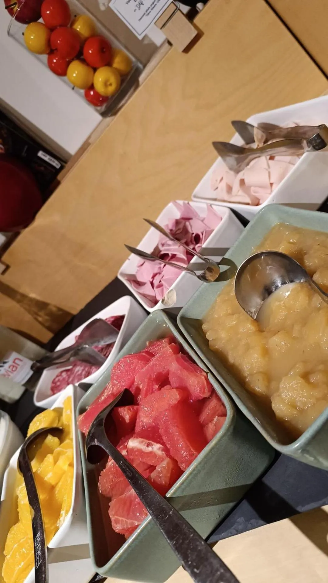 Continental breakfast in ibis Saint Brieuc Yffiniac