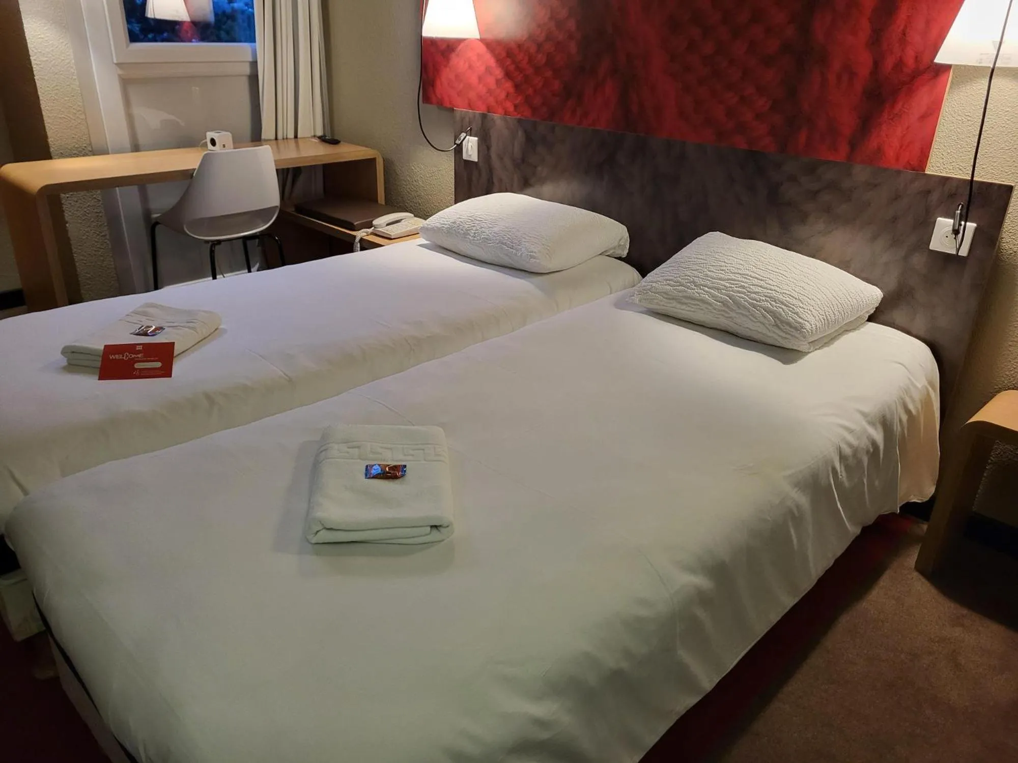 Bed in ibis Saint Brieuc Yffiniac