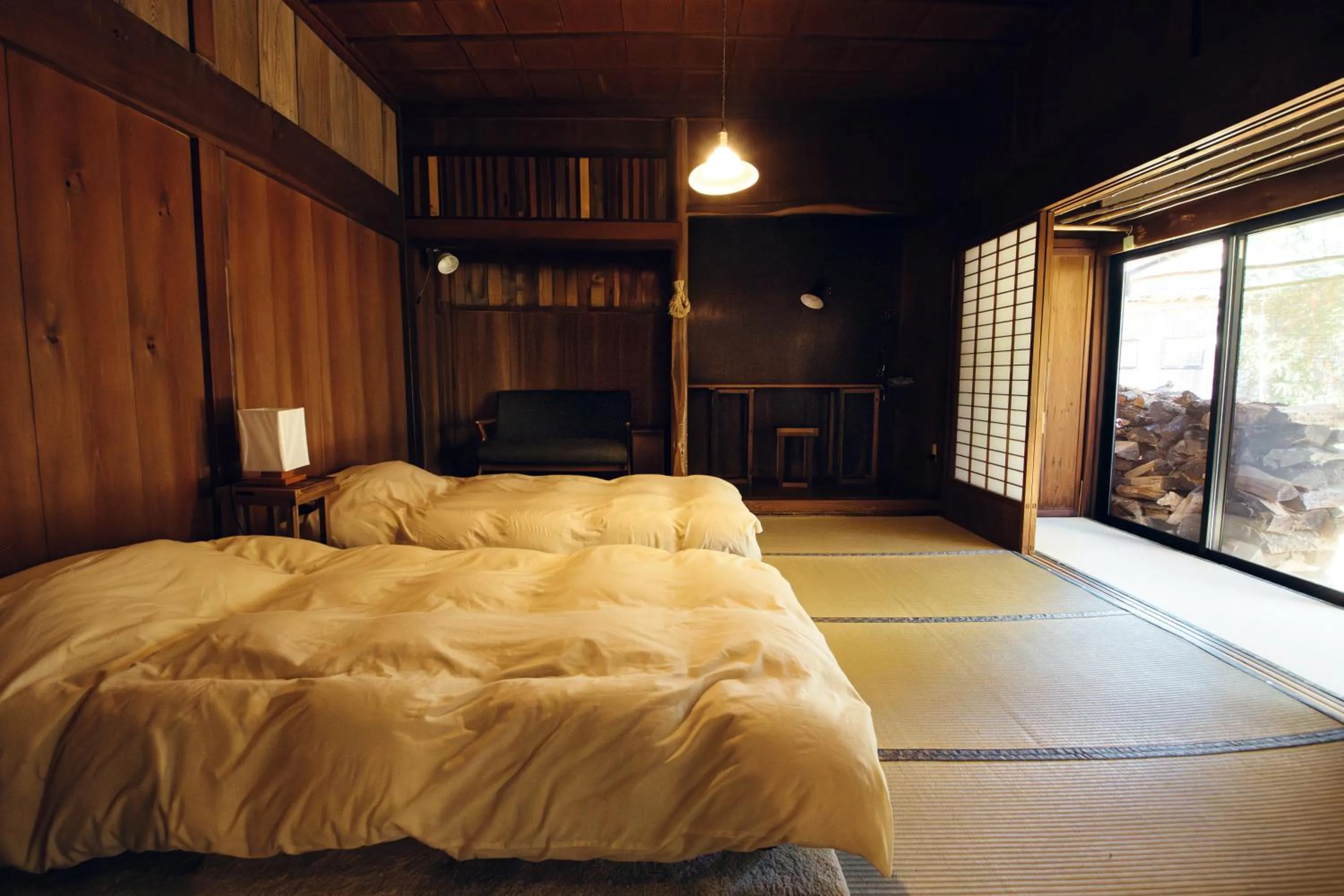 Bed in Hostel Yui-an