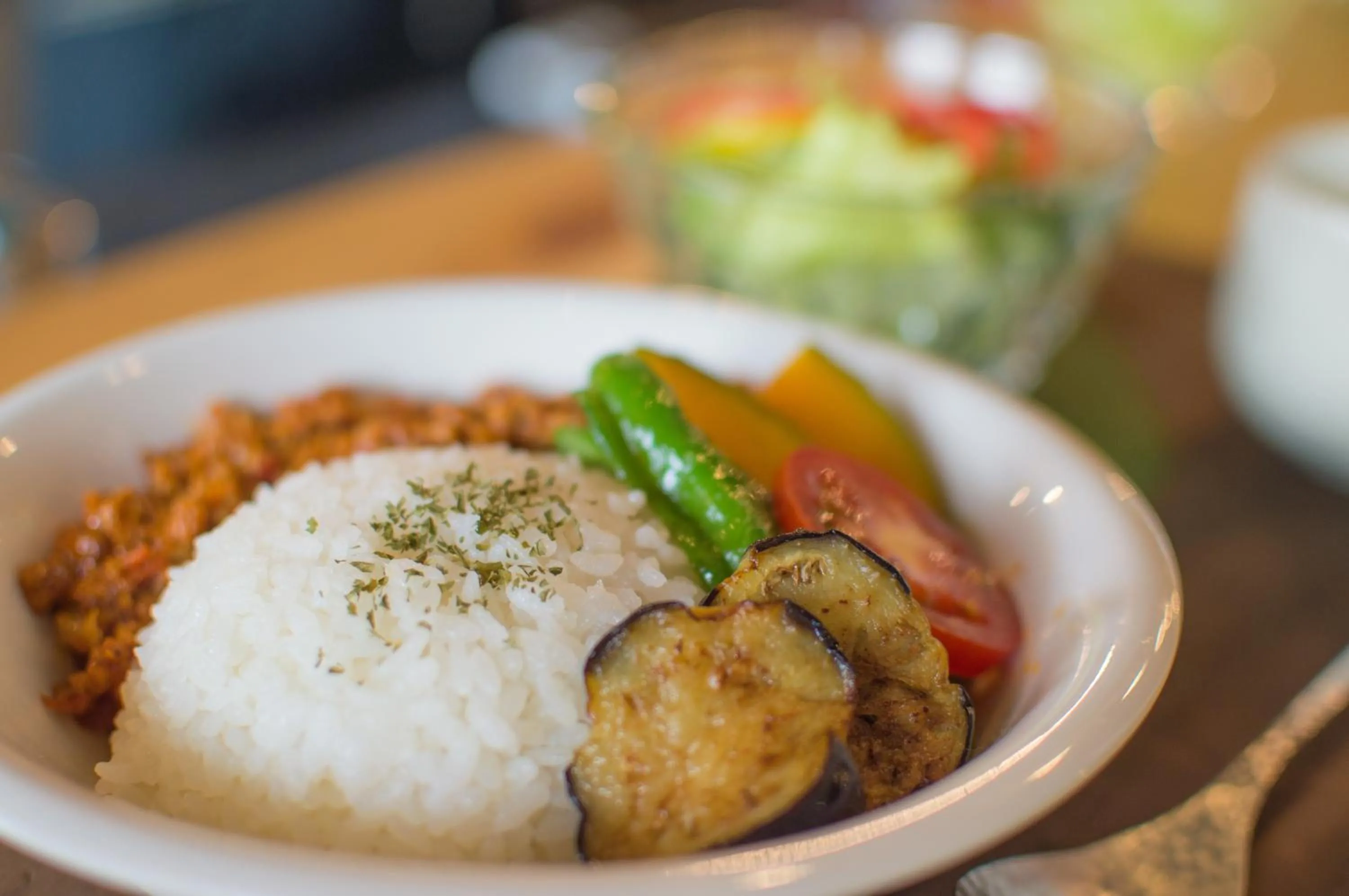 Food close-up in Hostel Yui-an