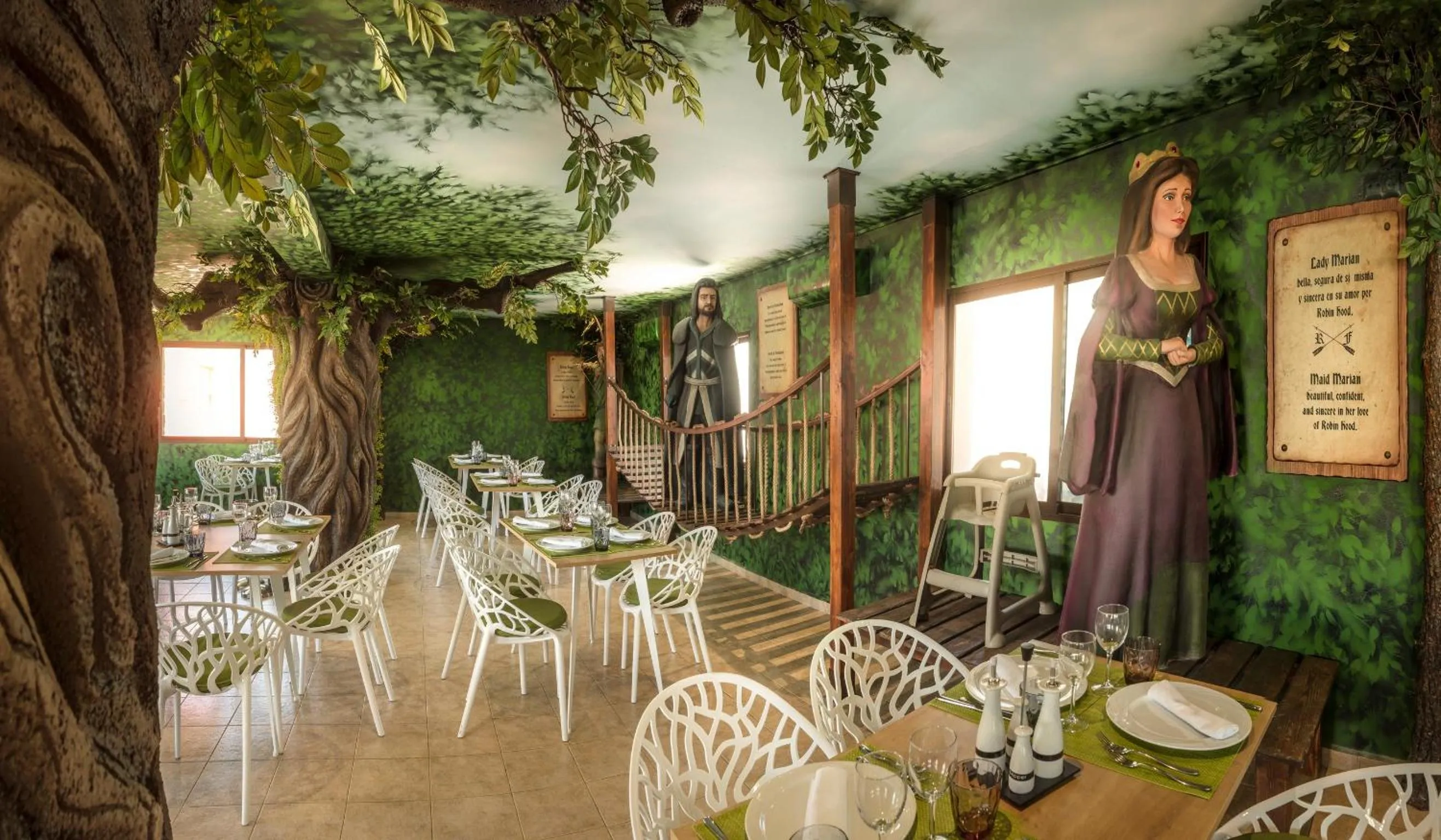 Restaurant/places to eat in Magic Robin Hood