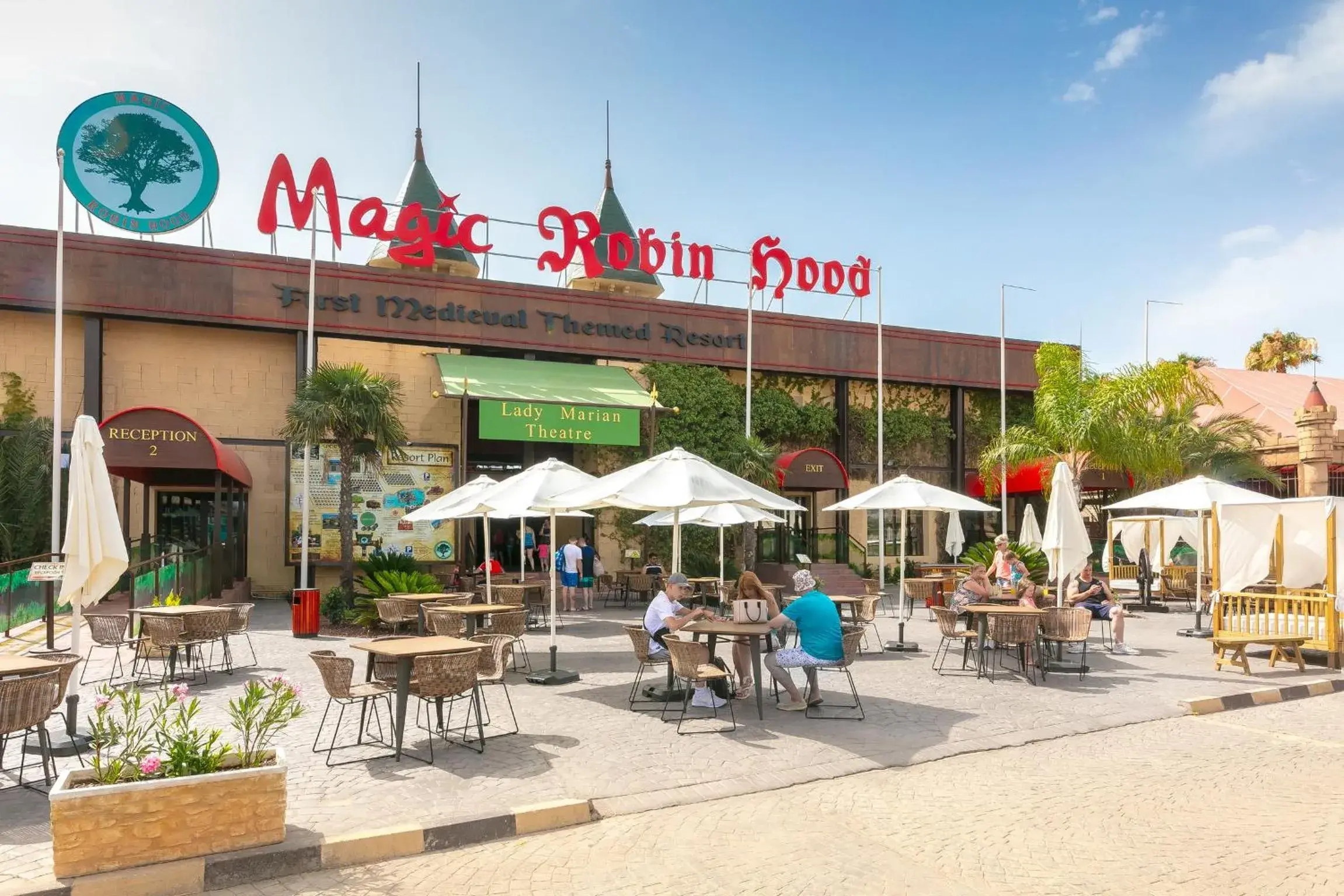 Lobby or reception in Magic Robin Hood Lobby or reception in Magic Robin Hood