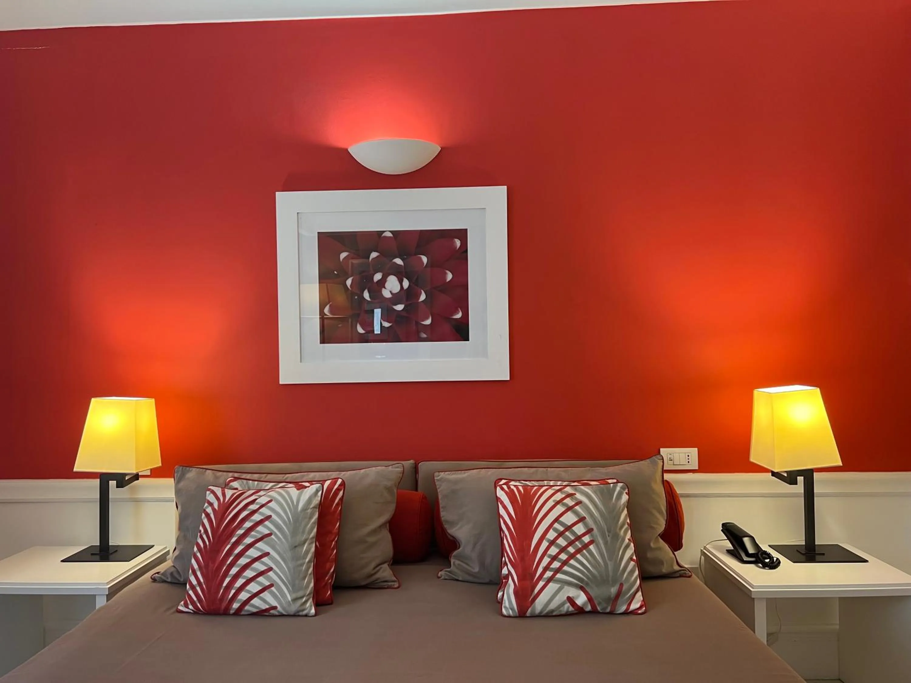 Bed in Hotel Della Piccola Marina