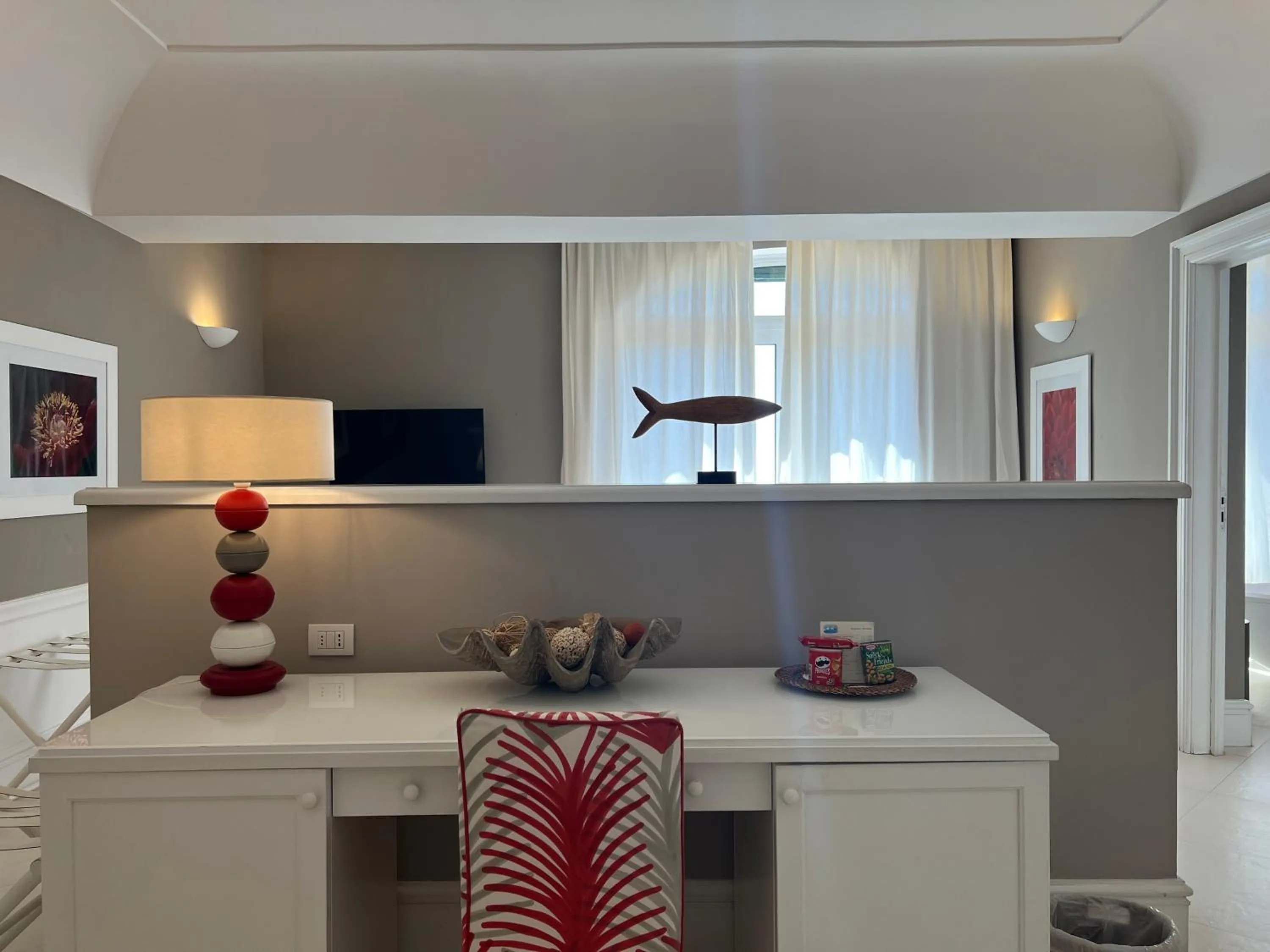 Decorative detail in Hotel Della Piccola Marina