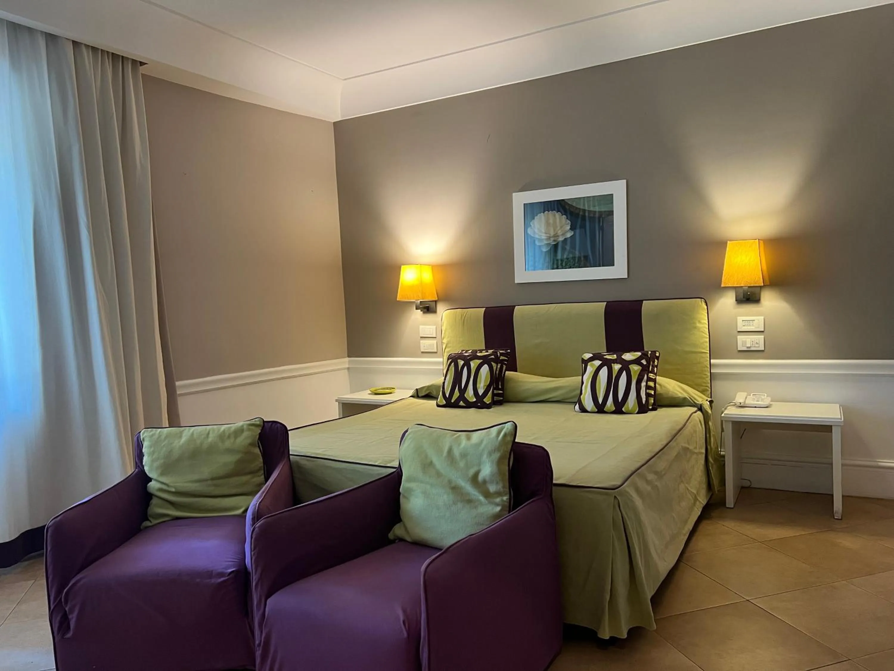 Bed in Hotel Della Piccola Marina