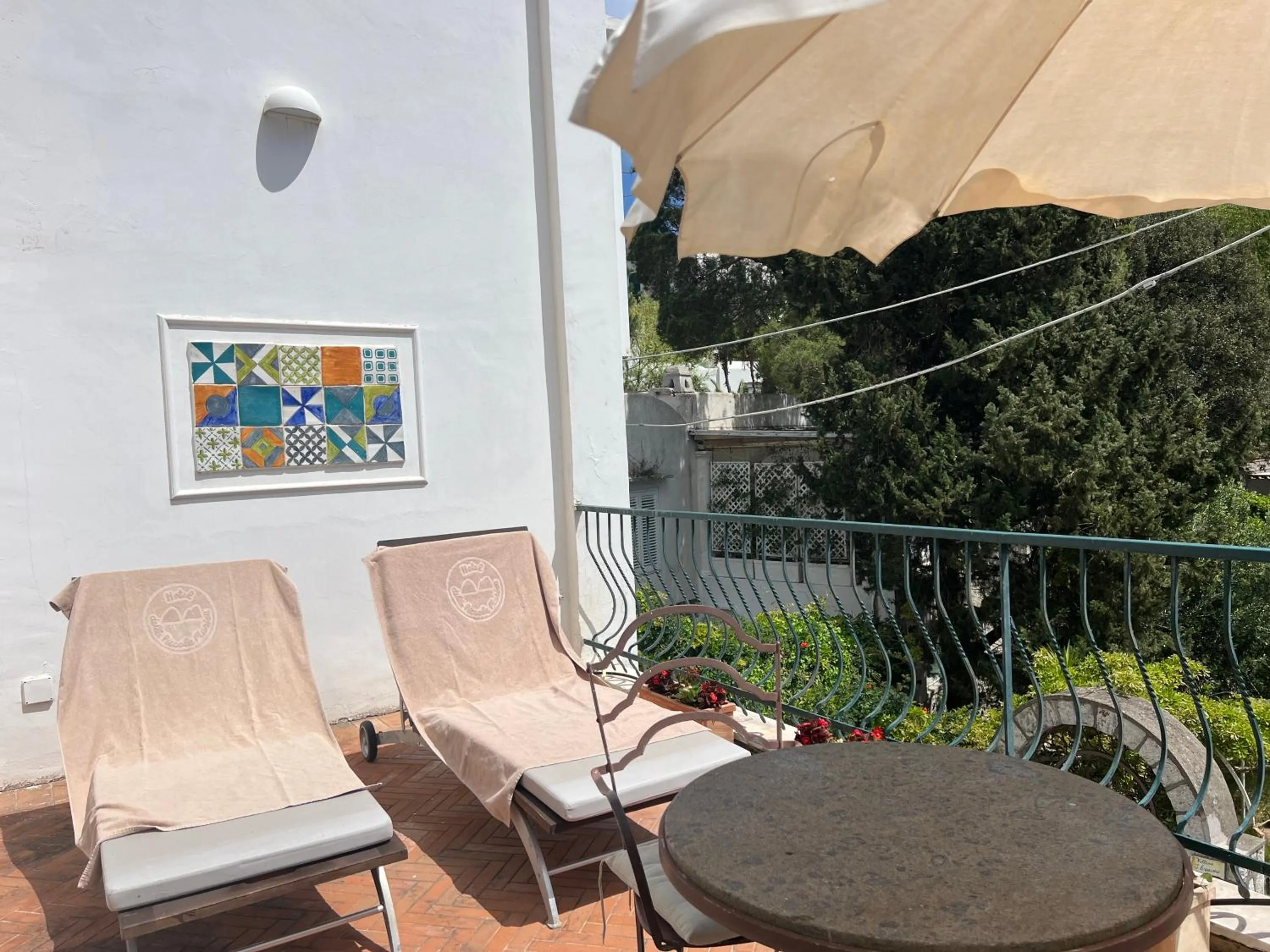 Balcony/Terrace in Hotel Della Piccola Marina