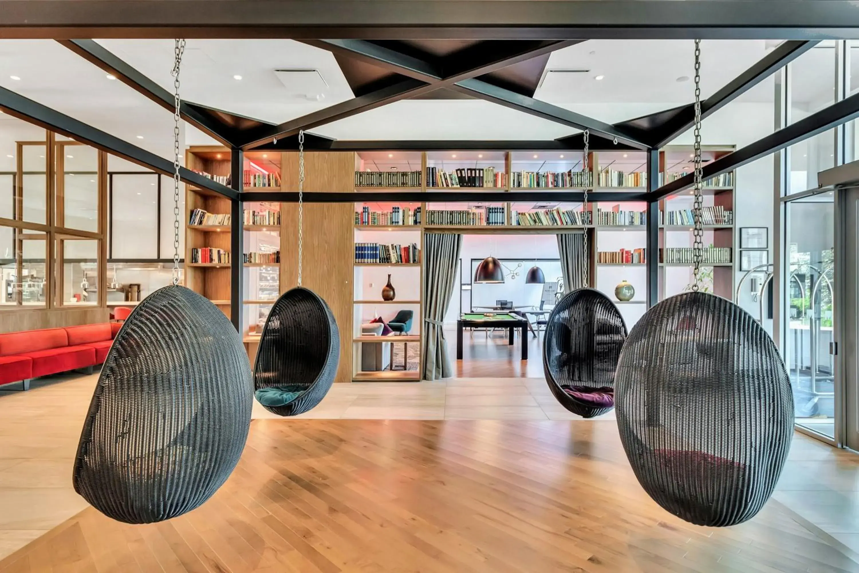 Lobby or reception in Hotel Mortagne Lobby or reception in Hotel Mortagne