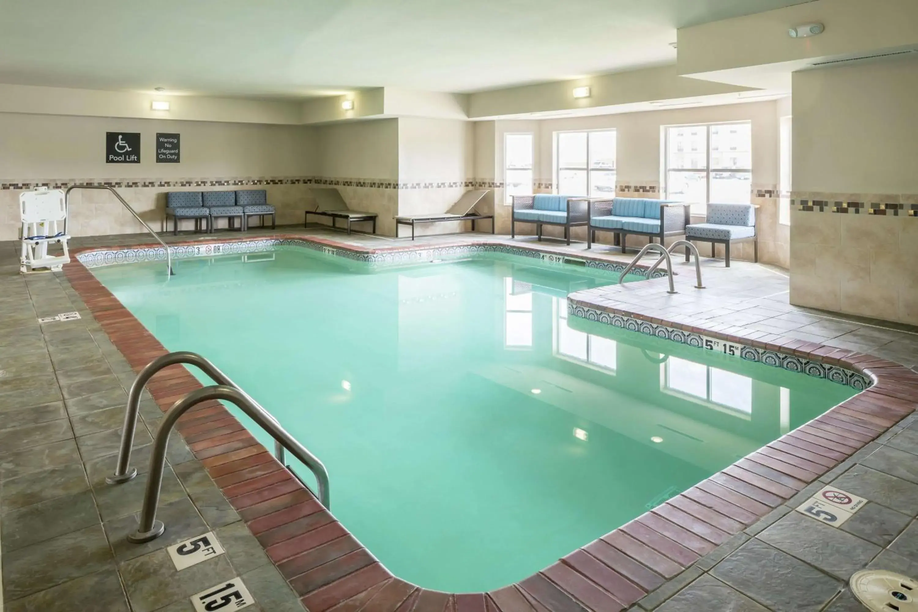 Pool view in Homewood Suites by Hilton Cedar Rapids-North Pool view in Homewood Suites by Hilton Cedar Rapids-North