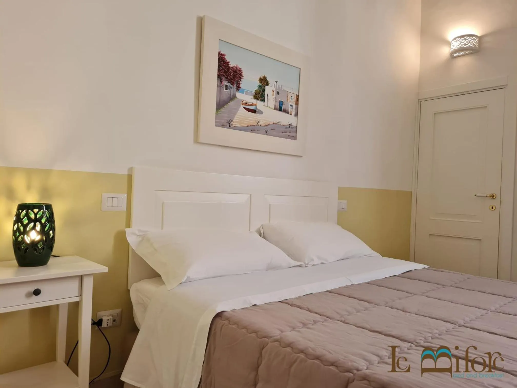 Bed in Le Bifore B&B