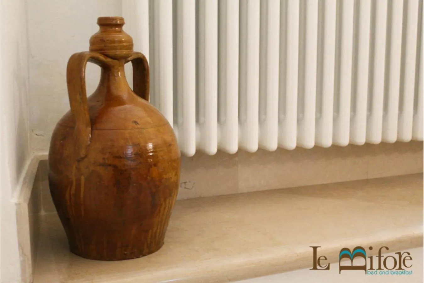 Decorative detail in Le Bifore B&B