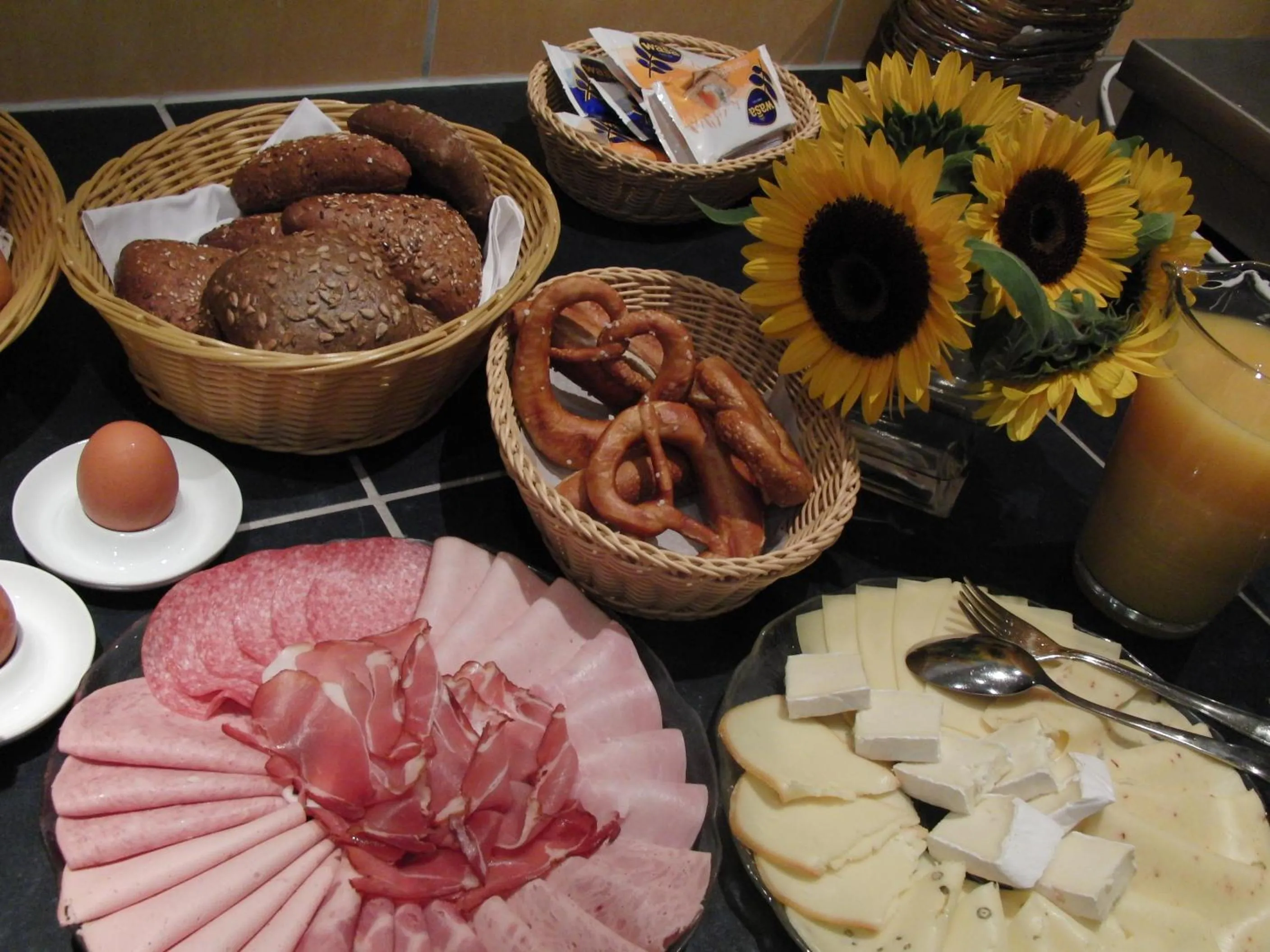 Food close-up in Golfhotel Hebelhof