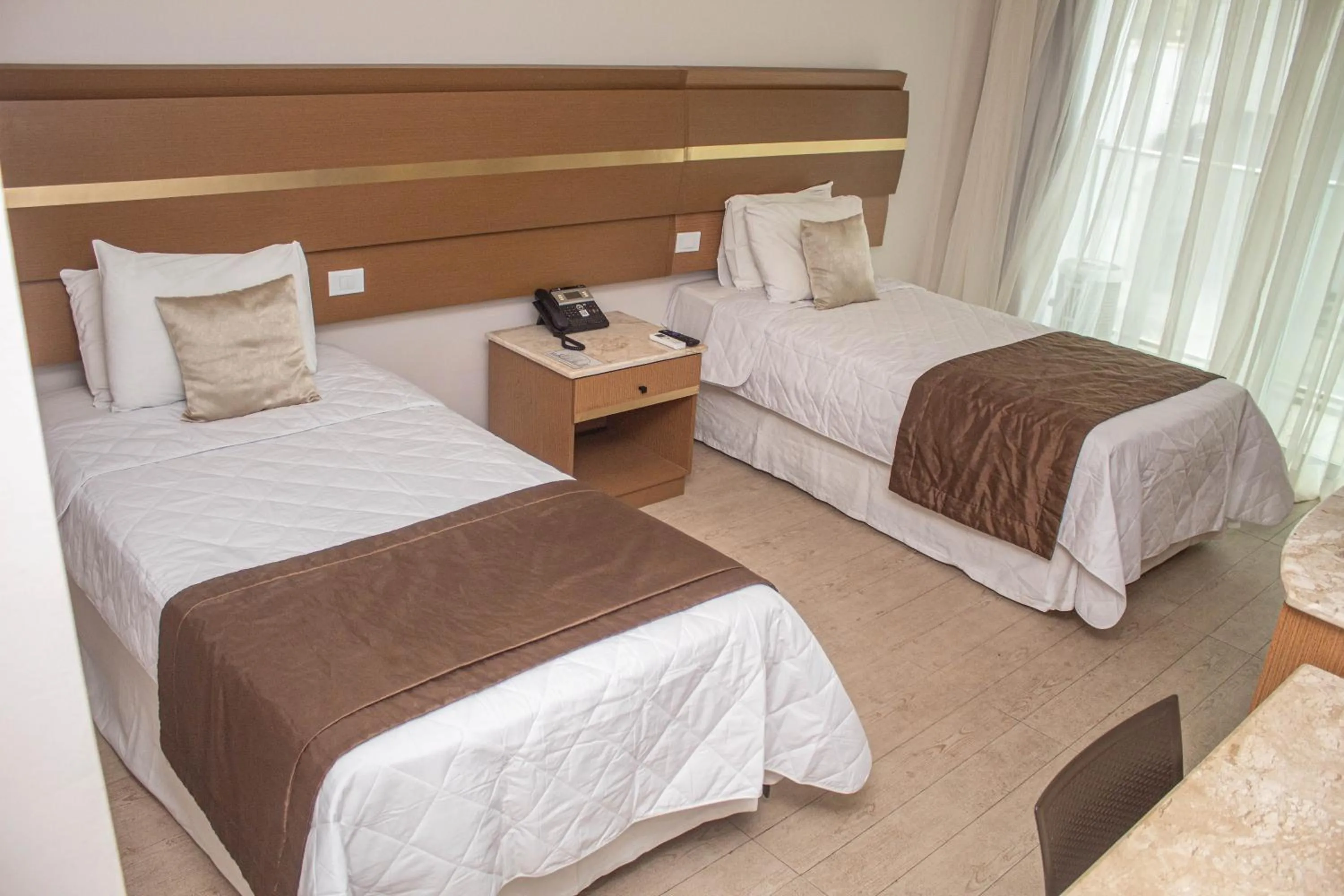 Bed in Hotel Brisa Tropical De Macaé