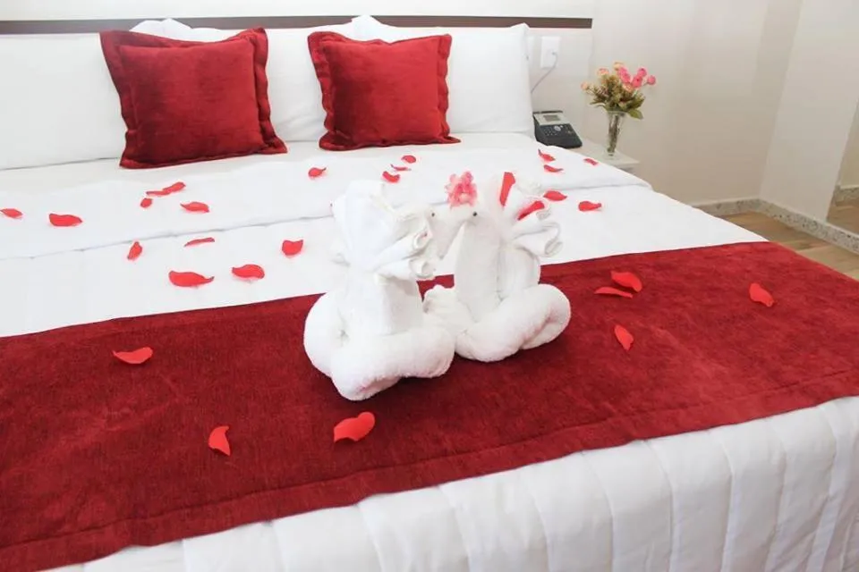 Bed in Hotel Brisa Tropical De Macaé