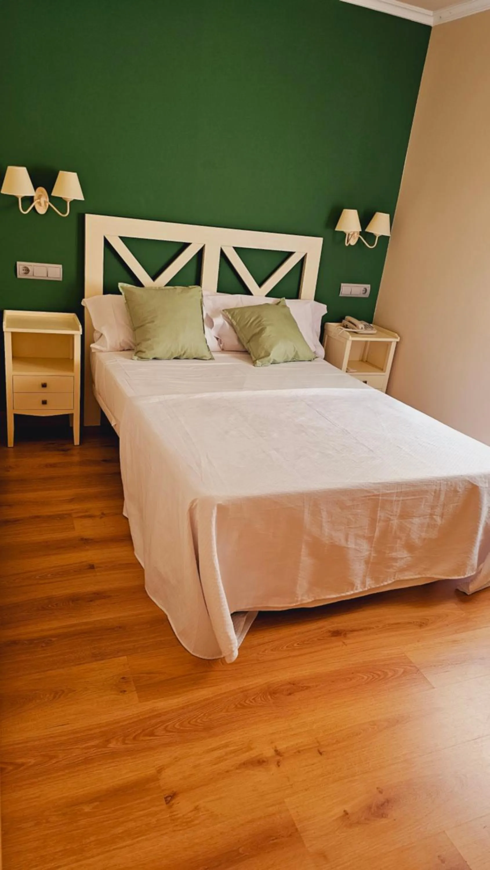 Bed in Hotel Mataleñas