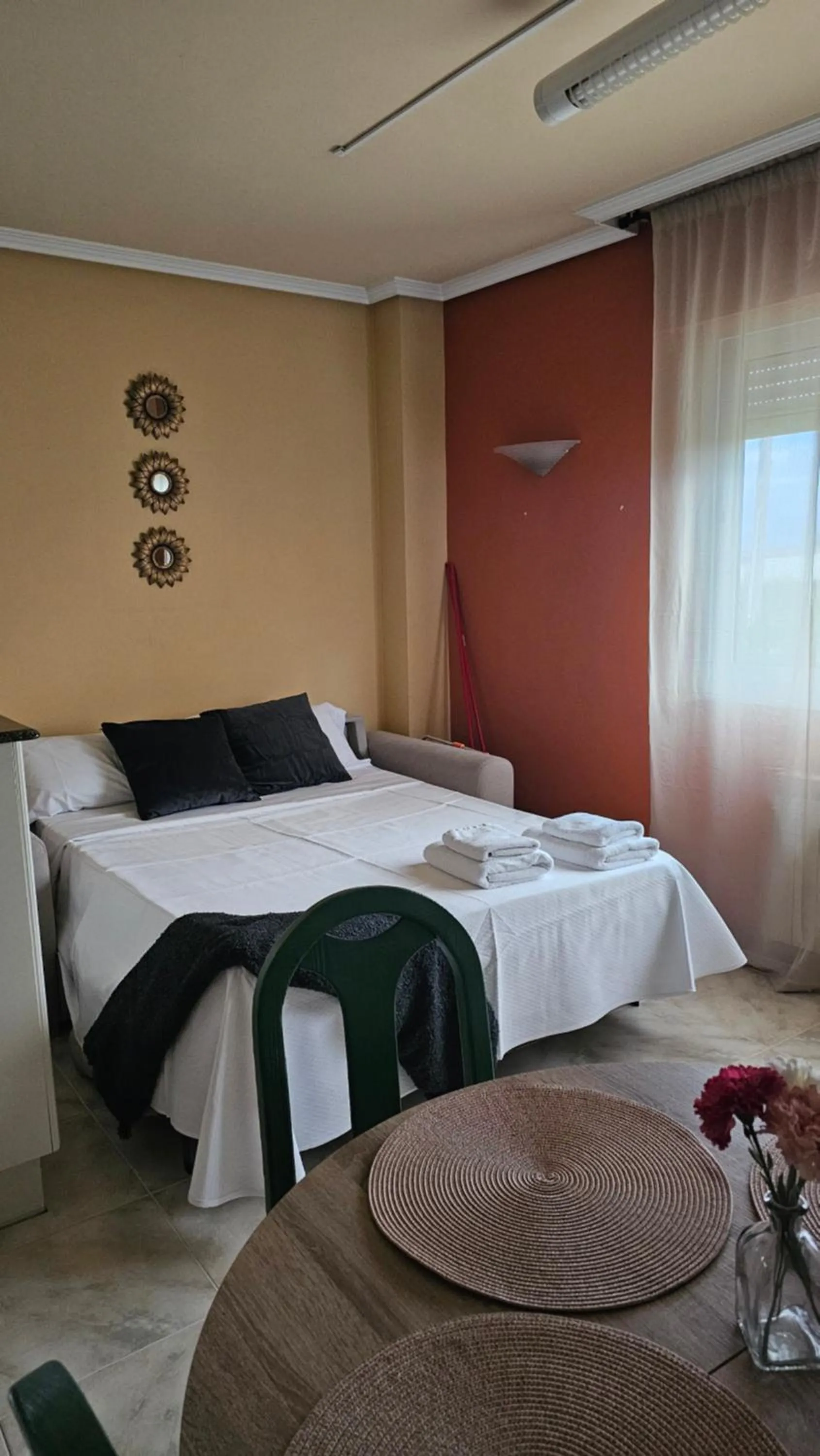 Bed in Hotel Mataleñas