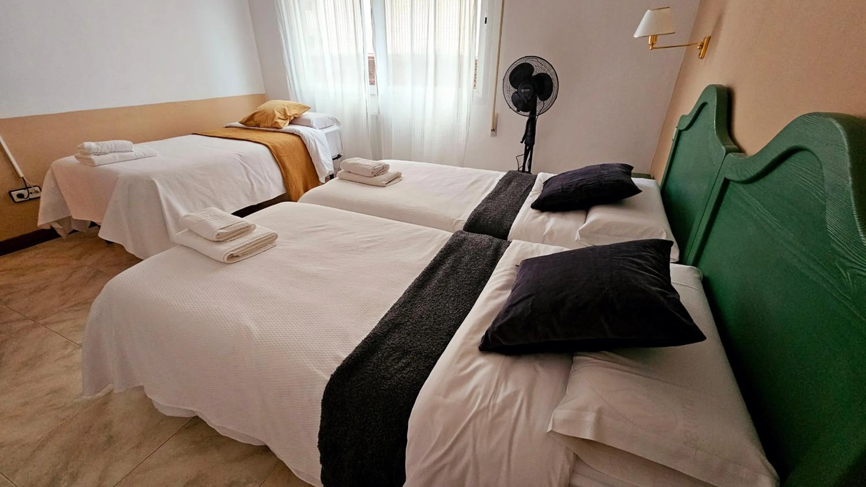 Bed in Hotel Mataleñas