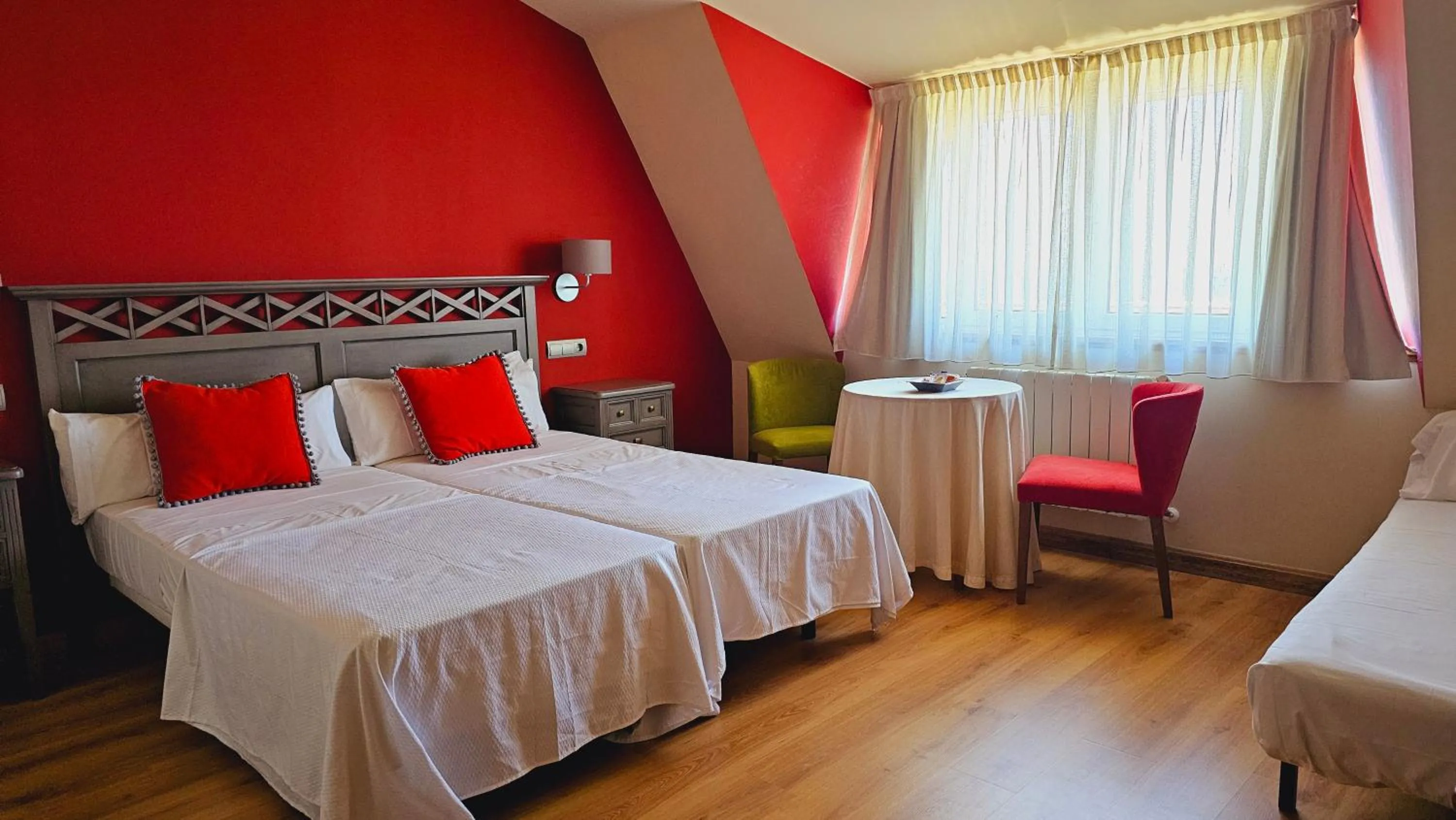 Bed in Hotel Mataleñas