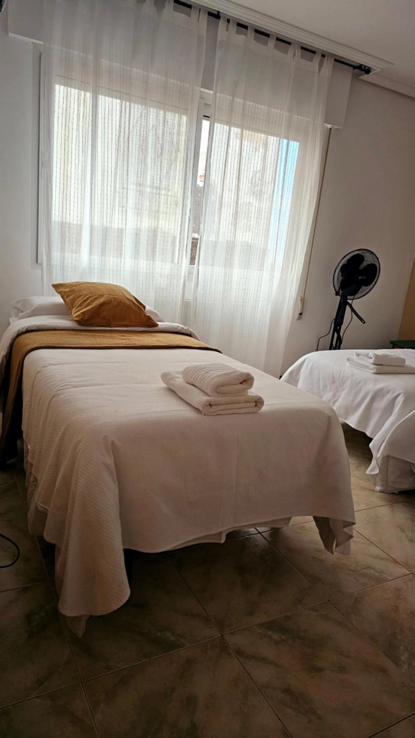 Bed in Hotel Mataleñas