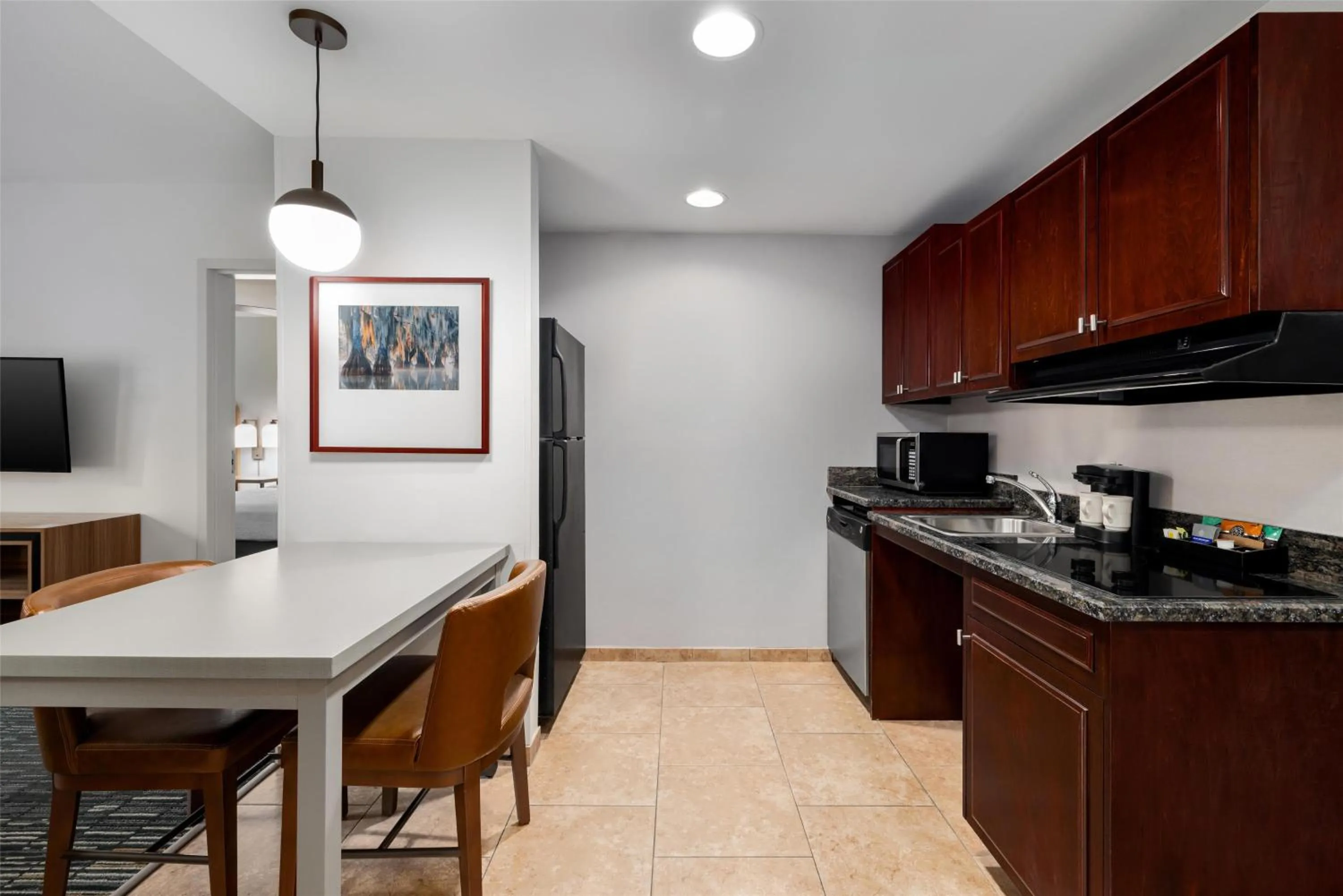 Kitchen or kitchenette in Homewood Suites by Hilton Slidell