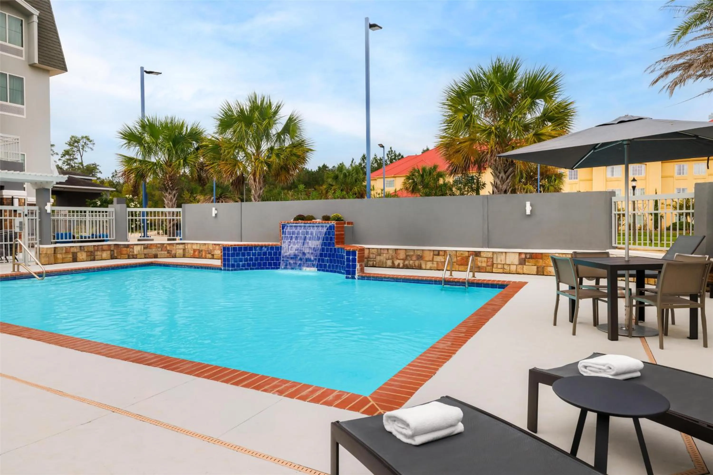 Pool view in Homewood Suites by Hilton Slidell