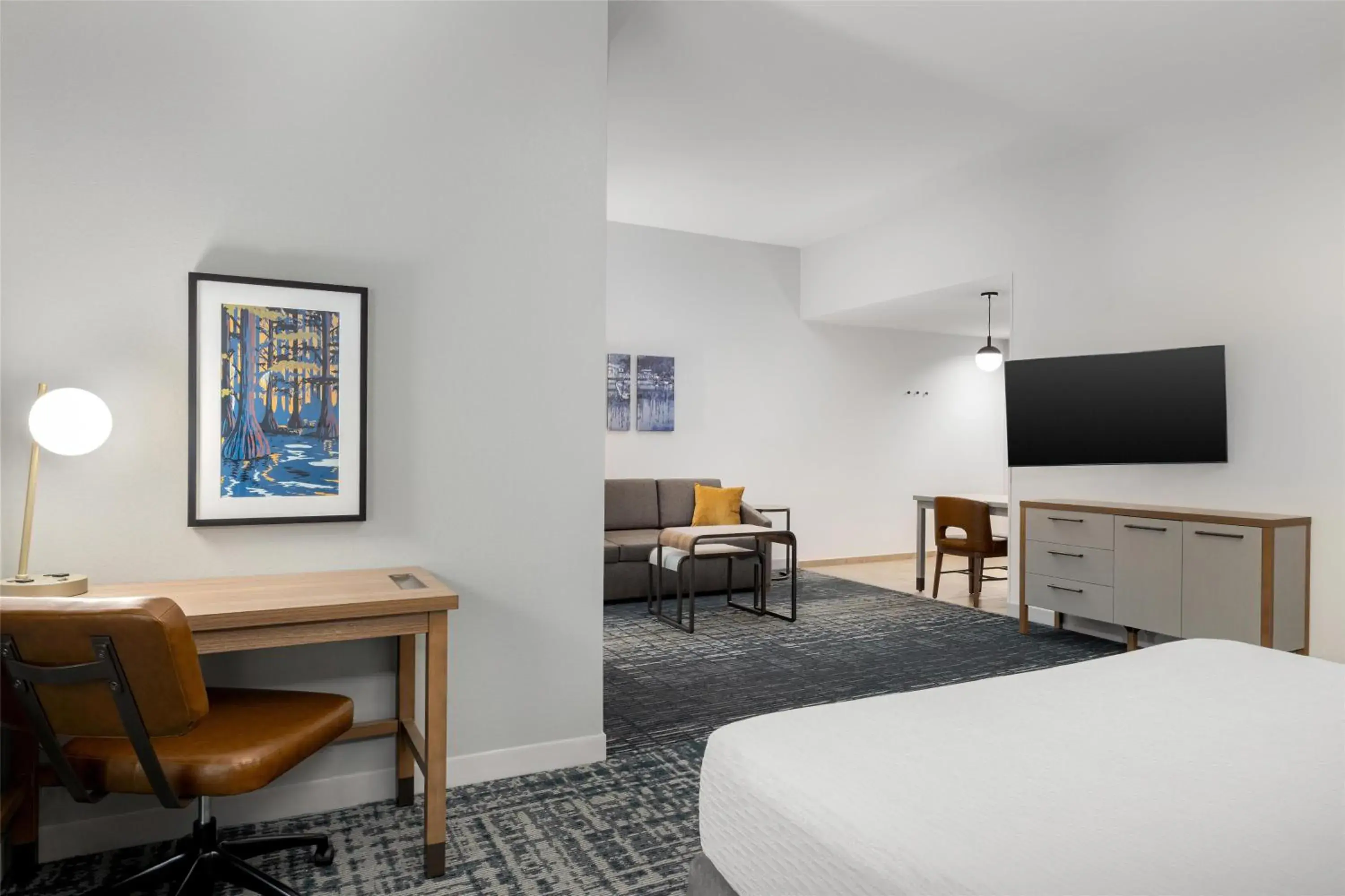 Bedroom, Bed in Homewood Suites by Hilton Slidell Bedroom, Bed in Homewood Suites by Hilton Slidell