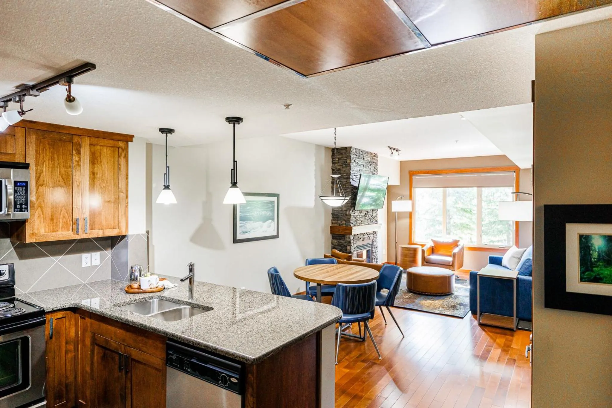 Living room in Stoneridge Mountain Resort