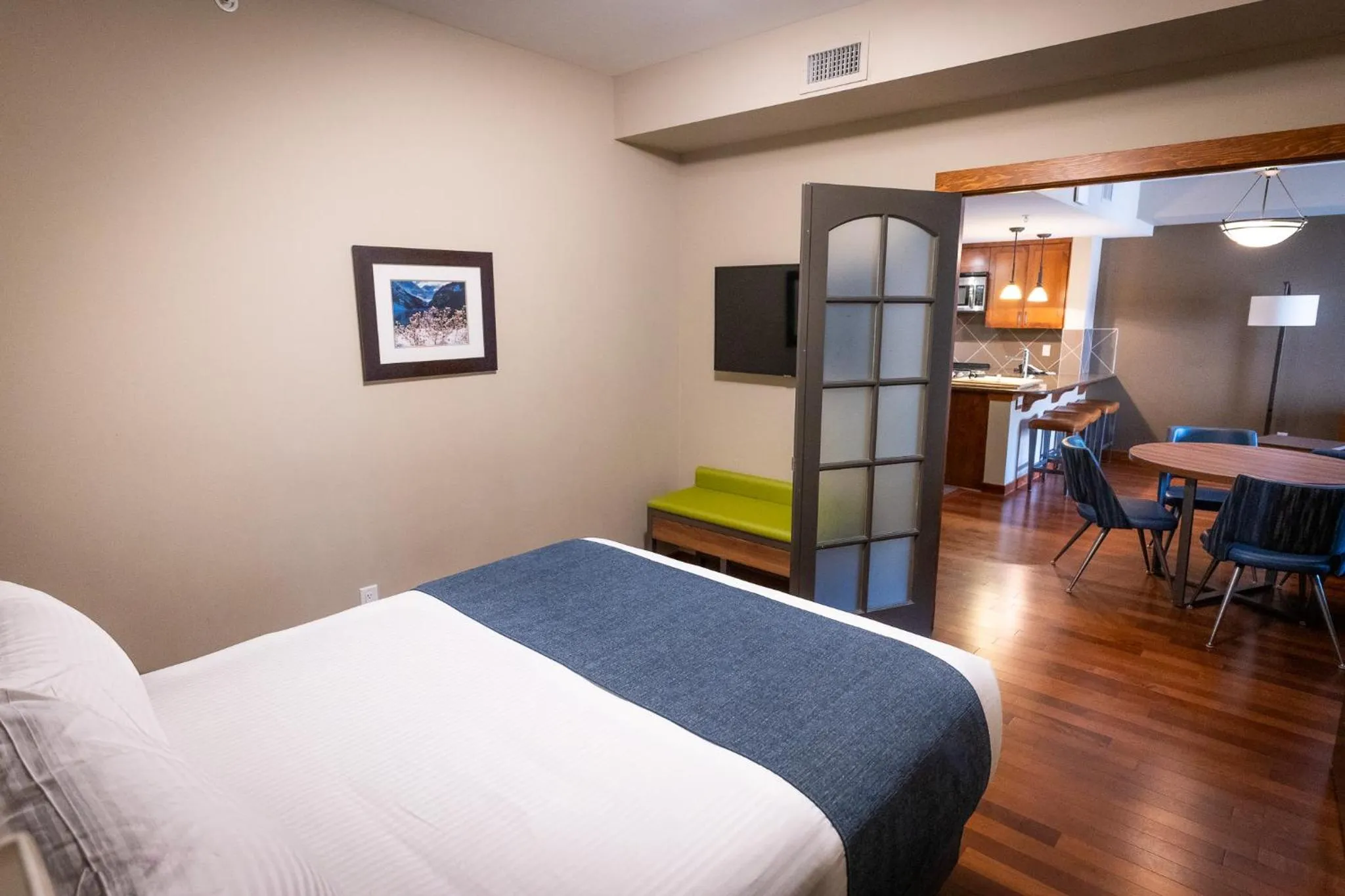 Bed in Stoneridge Mountain Resort