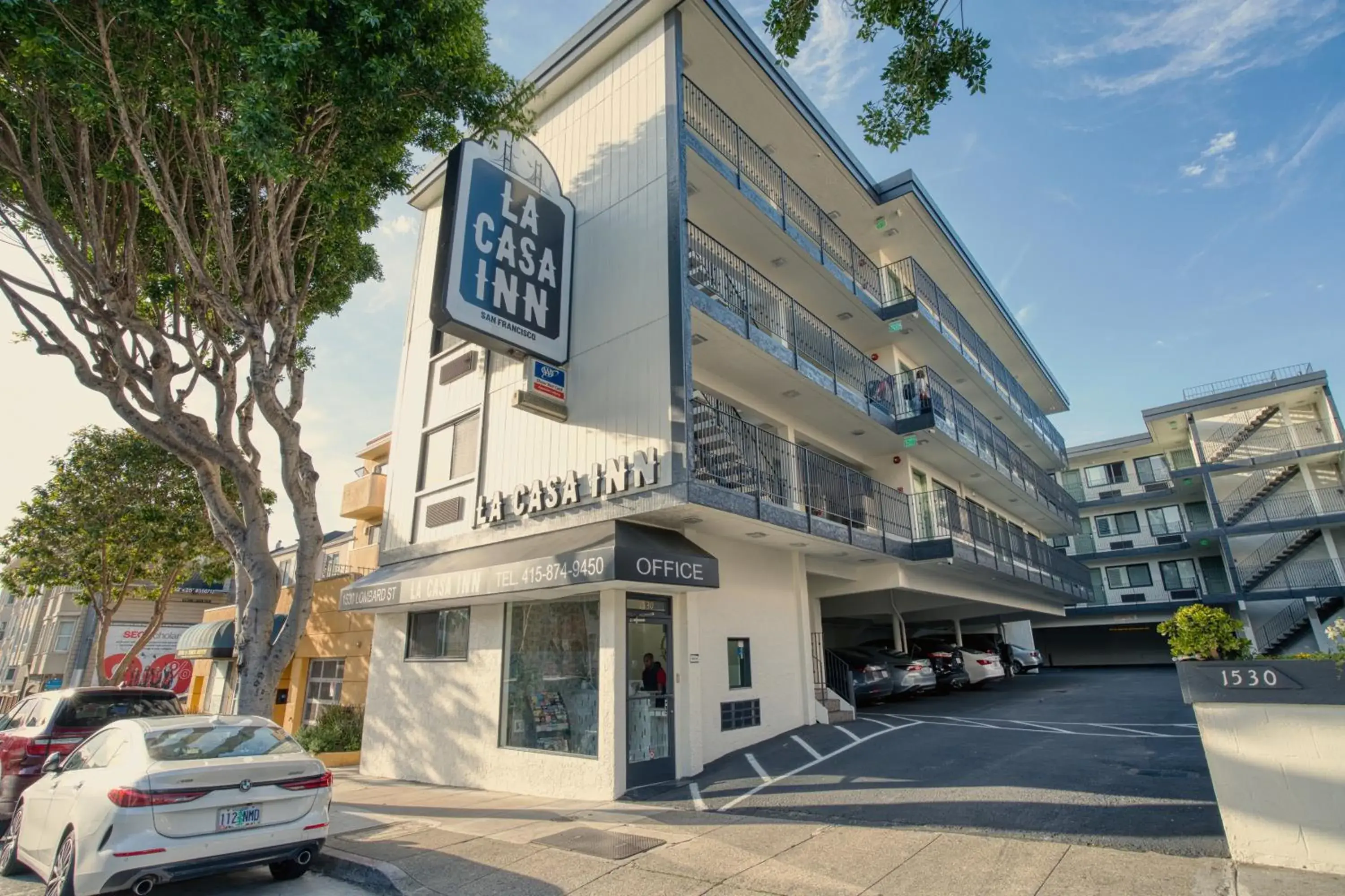 Street view in La Casa Inn Street view in La Casa Inn